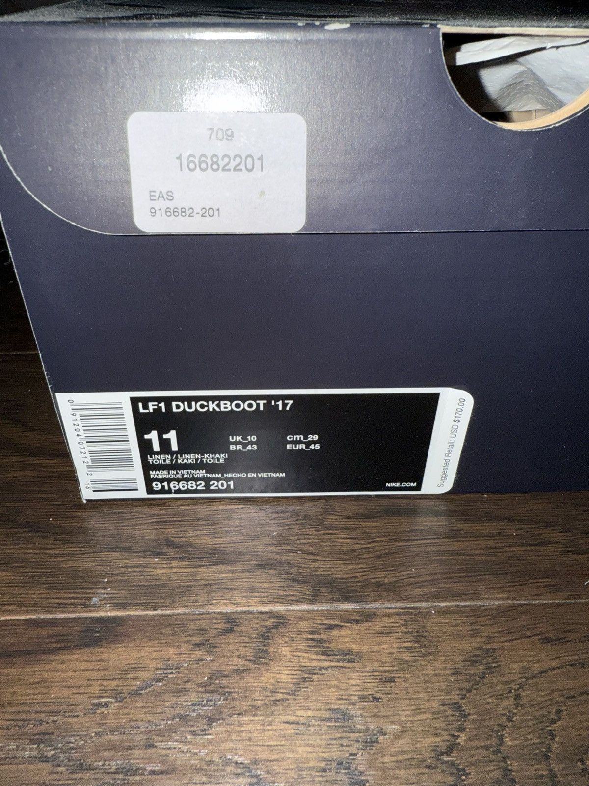 Nike Nike Lunar Force 1 Duckboot “Linen” Sz 11 Size US 11 / EU 44 - 10 Thumbnail