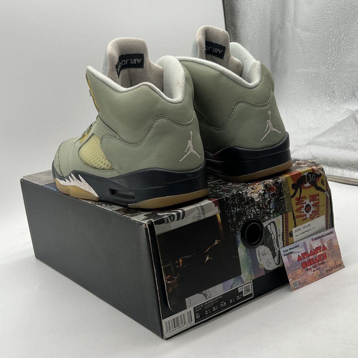 Jordan Brand Air Jordan 5 Jade horizon Size US 10 / EU 43 - 4 Thumbnail