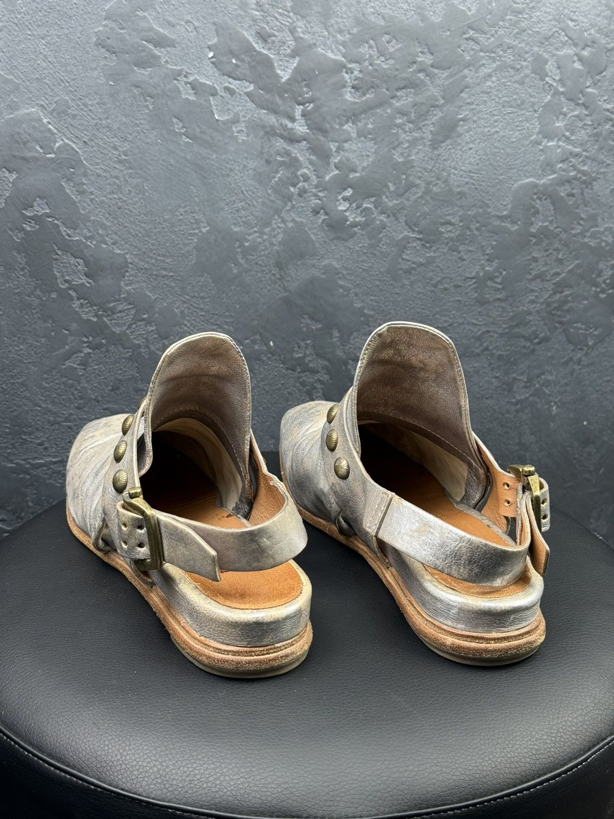 A.S.98 AS 98 Airstep Leather Flats Sandals Mules Bohemian Style Size US 9 / IT 39 - 5 Thumbnail