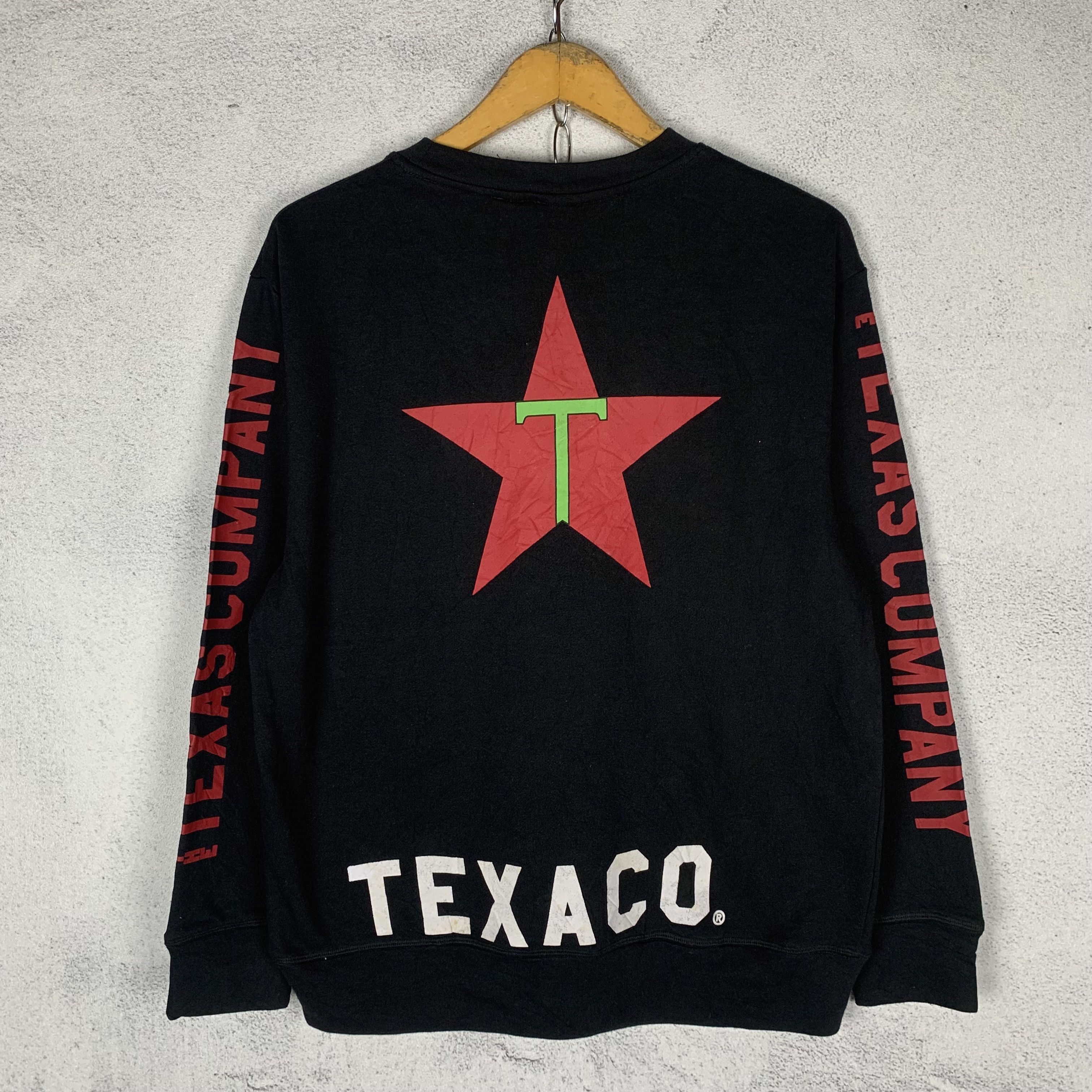 Vintage Texaco Texas Company Sweatshirt Crewneck Size US M / EU 48-50 / 2 - 1 Thumbnail