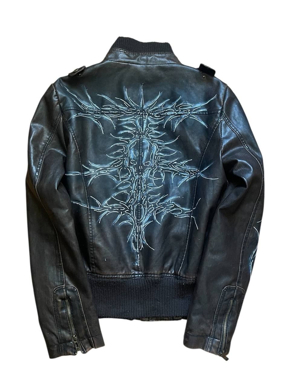 If Six Was Nine Faux leather netribal skull jacket Size S / US 4 / IT 40 - 2 Thumbnail