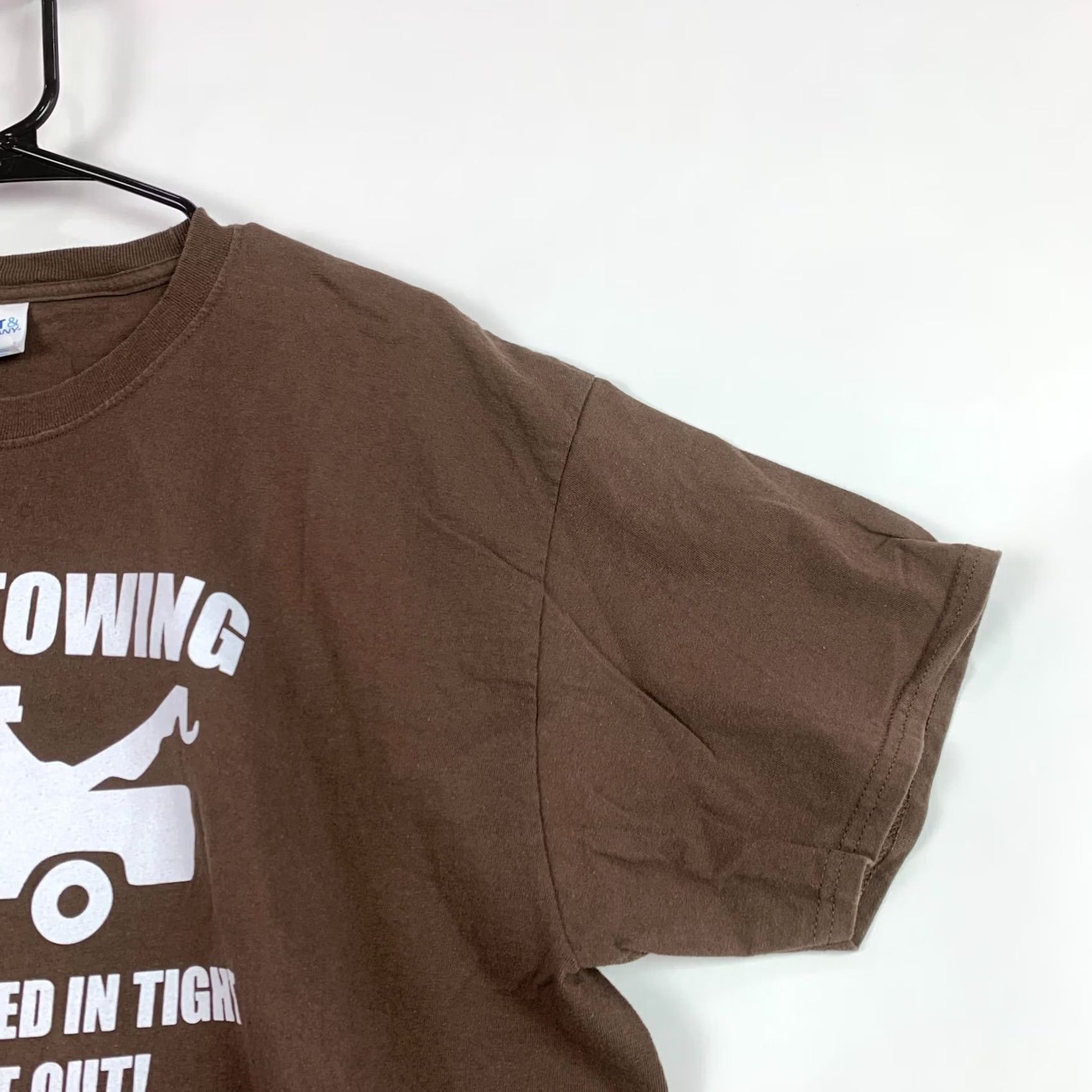 Port & Company Port & Company Camel Towing We'll Pull It Out Funny Crude Humor Brown Tee T-Shirt XL Shirt Mens Brown 100% Cotton Vintage Odor Light Wash Size US XL / EU 56 / 4 - 3 Thumbnail
