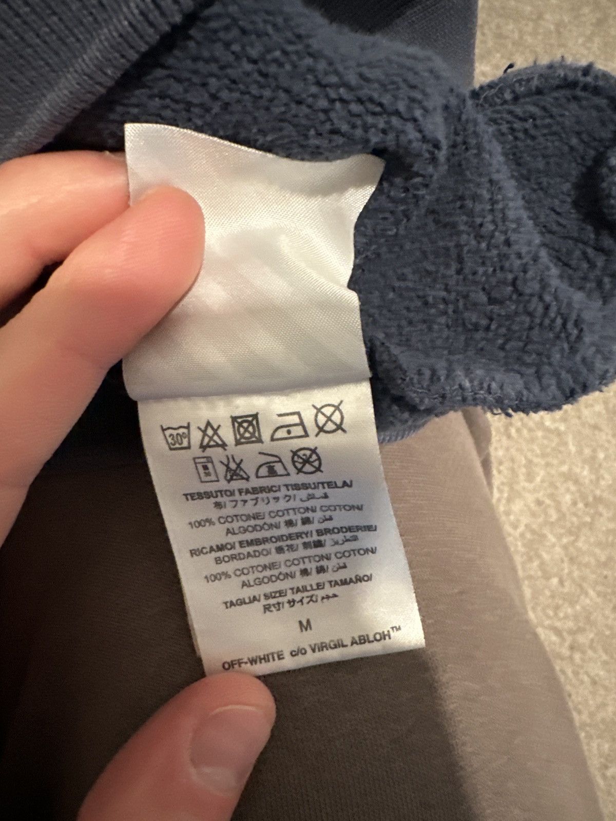 Off-White Tonal Sweatshirt Size US M / EU 48-50 / 2 - 9 Thumbnail