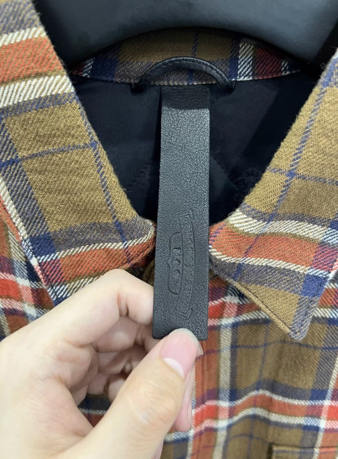 Chrome Hearts Chrome hearts plaid quilted shirt jacket Size US L / EU 52-54 / 3 - 4 Thumbnail