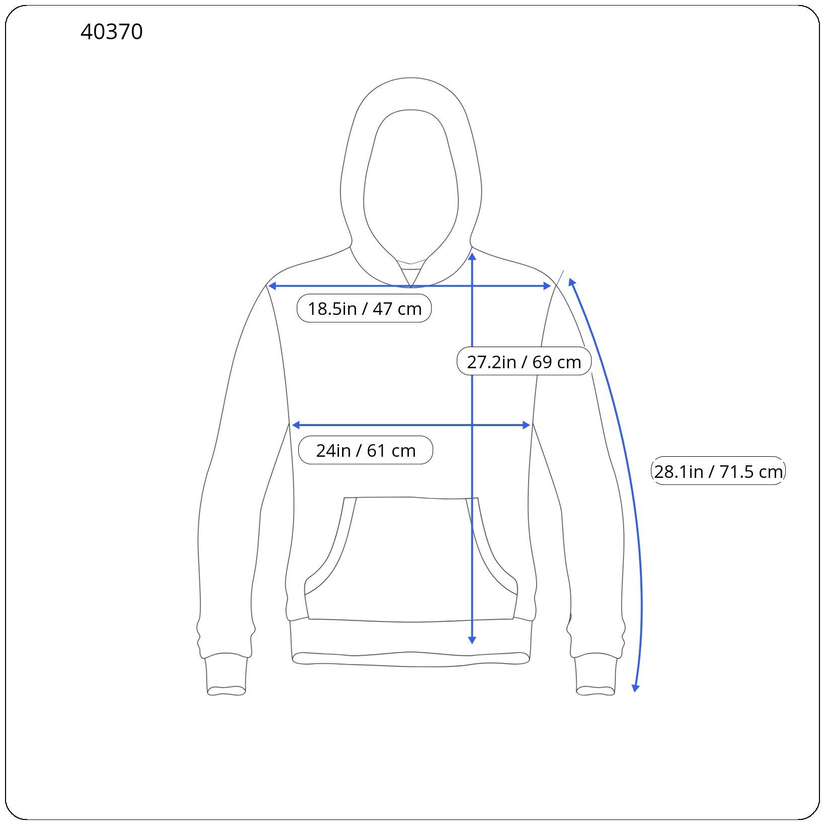 Diesel S-Ginn-Hood-K25 Mens Hoodie L Blue Oversized 40370 Size US L / EU 52-54 / 3 - 3 Thumbnail