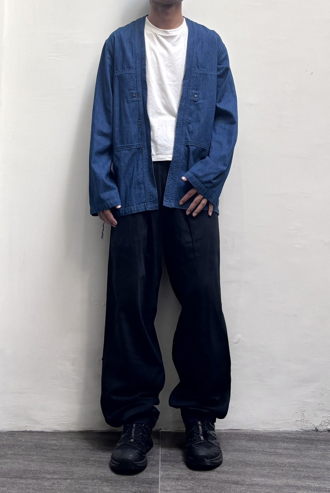 Kapital Kountry FREE TAX! 8OZ Light Denim Kakashi Jacket Size US M / EU 48-50 / 2 - 1 Thumbnail