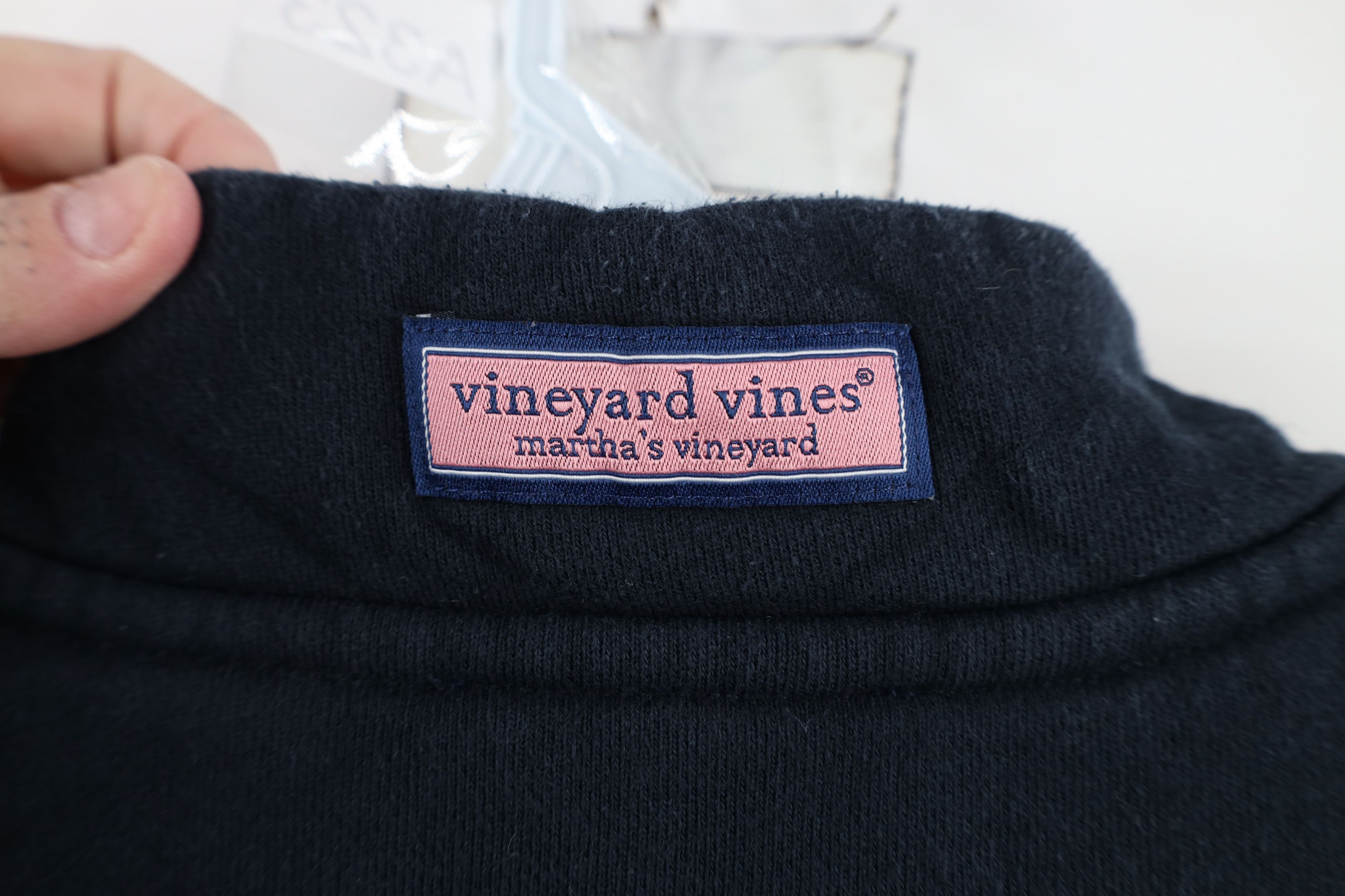 Vineyard Vines × Vintage Vineyard Vines Shep Spell Out Half Zip Pullover Sweatshirt Size US M / EU 48-50 / 2 - 11 Thumbnail