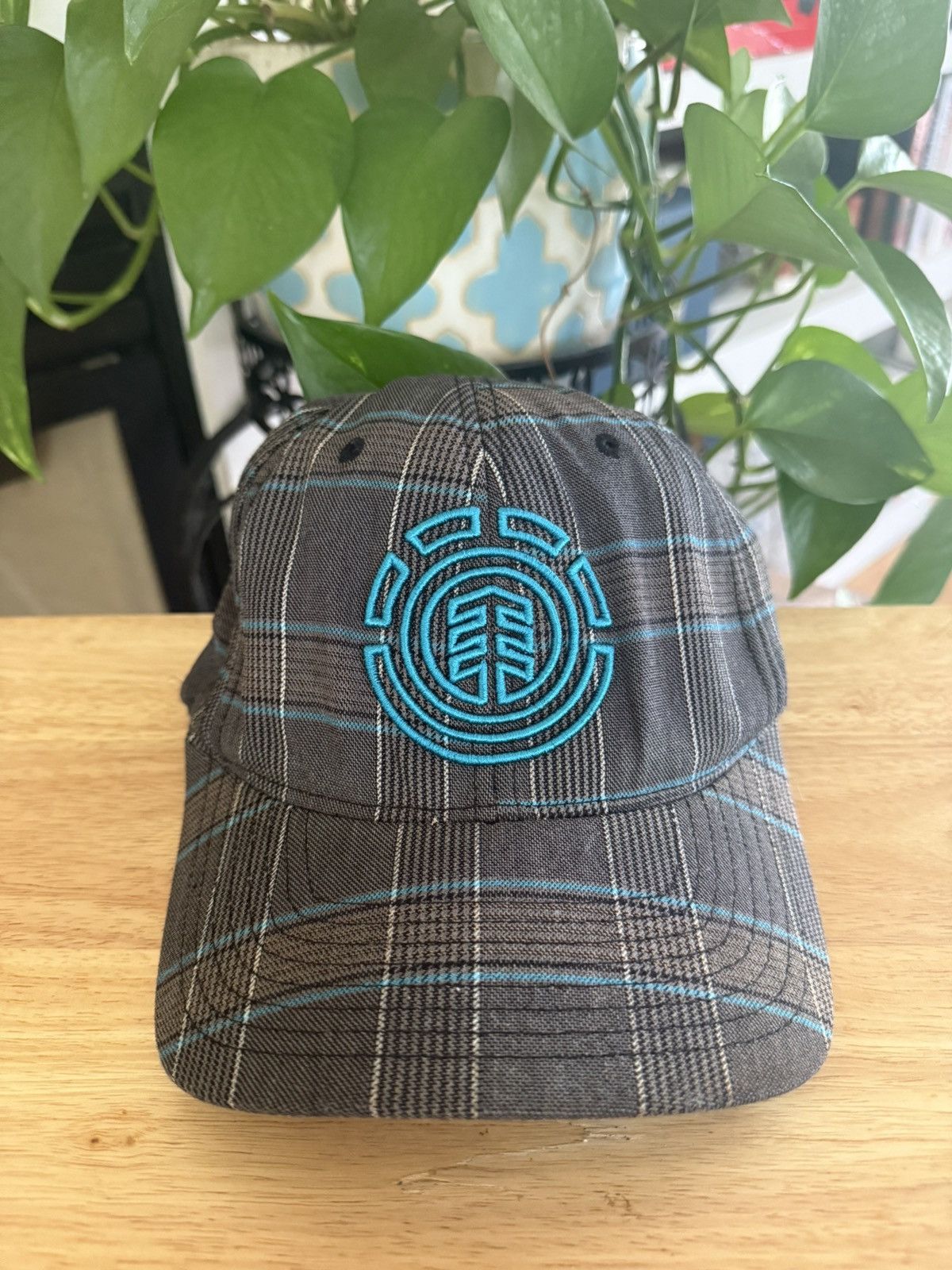 Element vintage element plaid hat y2k sk8 Size ONE SIZE - 2 Thumbnail