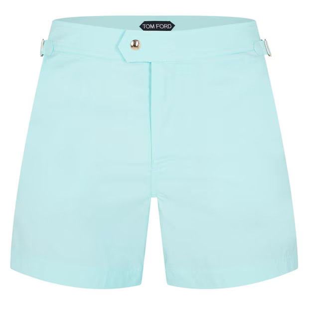 Tom Ford o1g2r1mq0724 Swim Shorts in Sky Blue Size US 34 / EU 50 - 1 Thumbnail