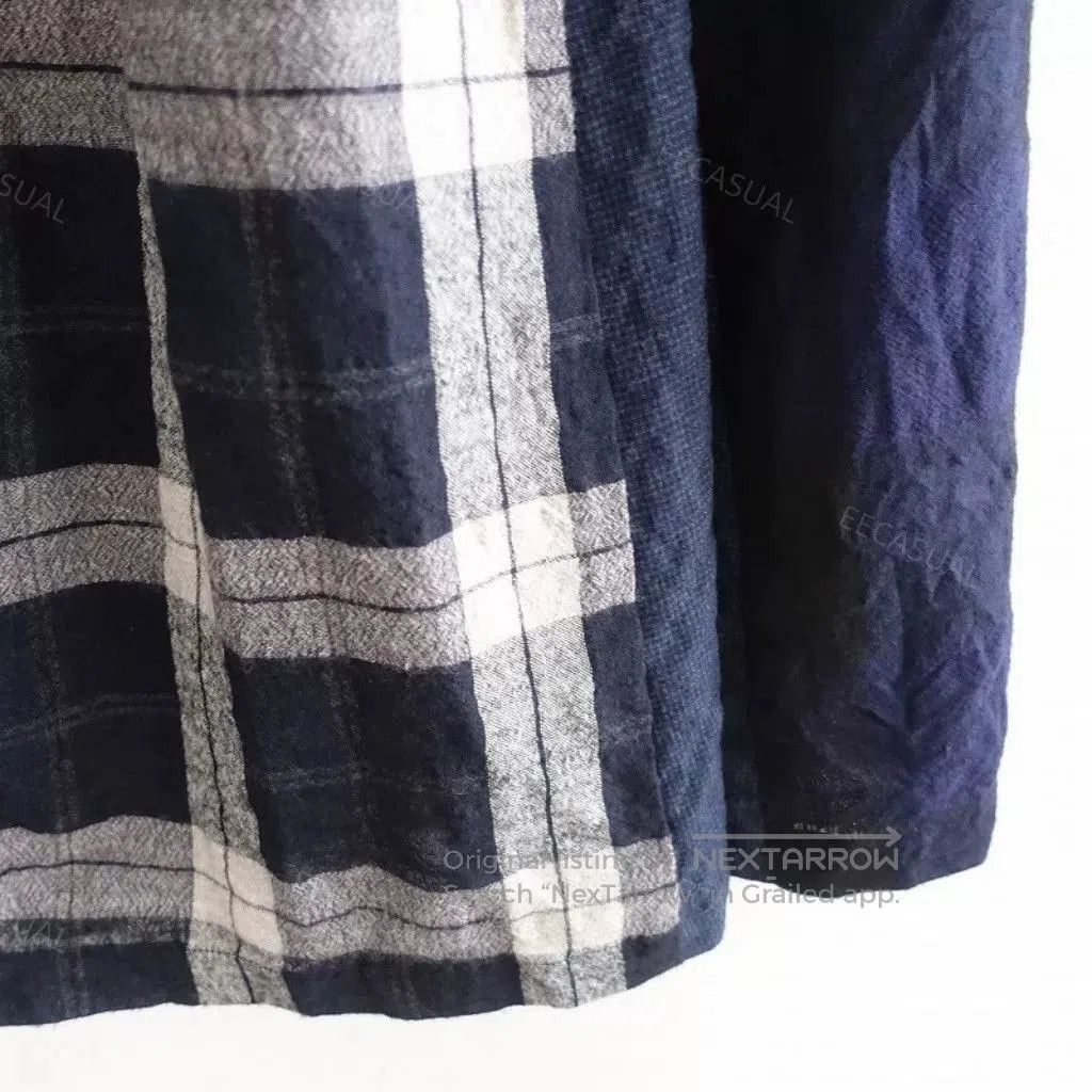 Pas de Calais Pas de Calais Check Pattern Shirt. Size XS / US 0-2 / IT 36-38 - 9 Thumbnail
