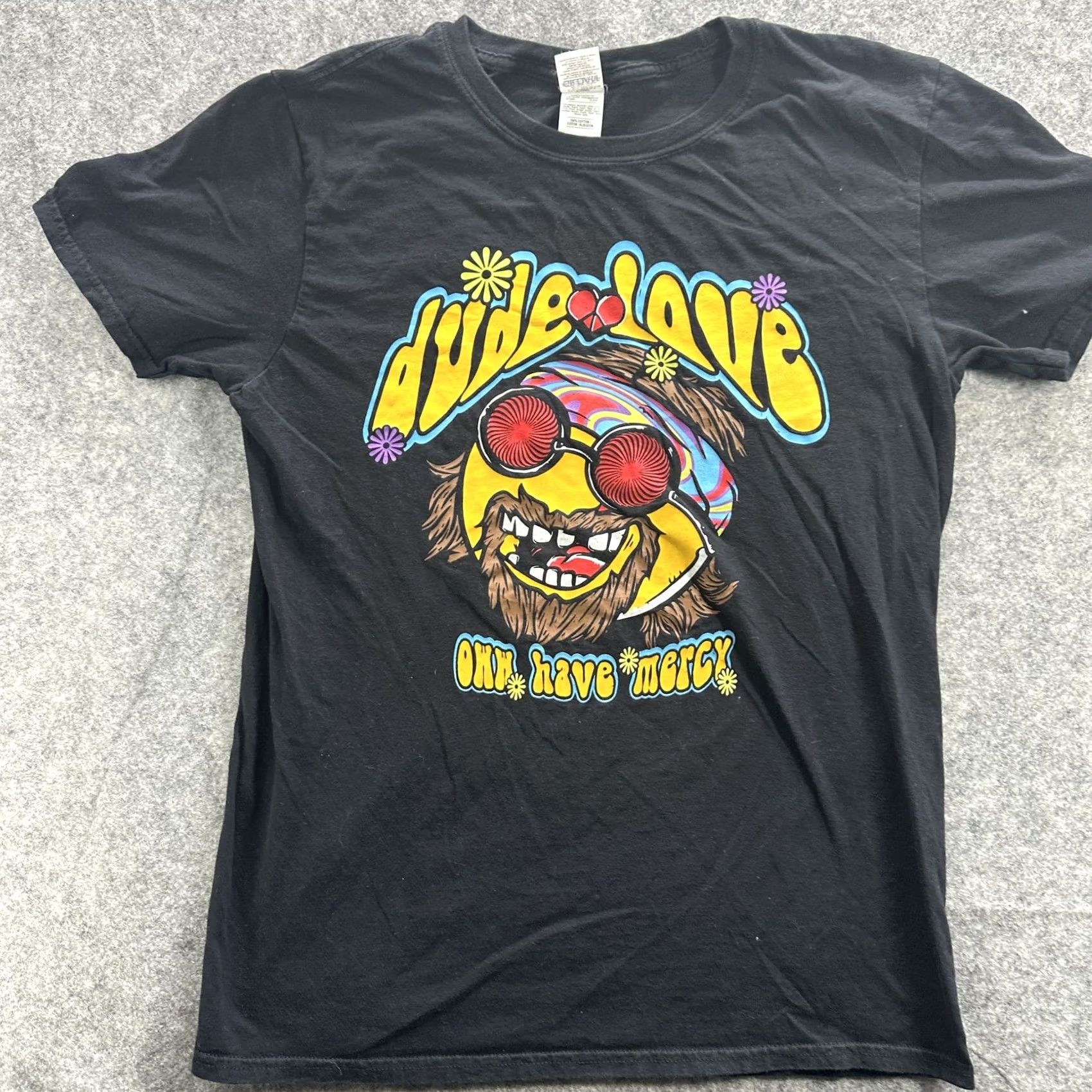 Gildan WWE Dude Love Wrestling Shirt Mens Medium Black Graphic Tee Ohh Have Mercy Size US M / EU 48-50 / 2 - 3 Thumbnail