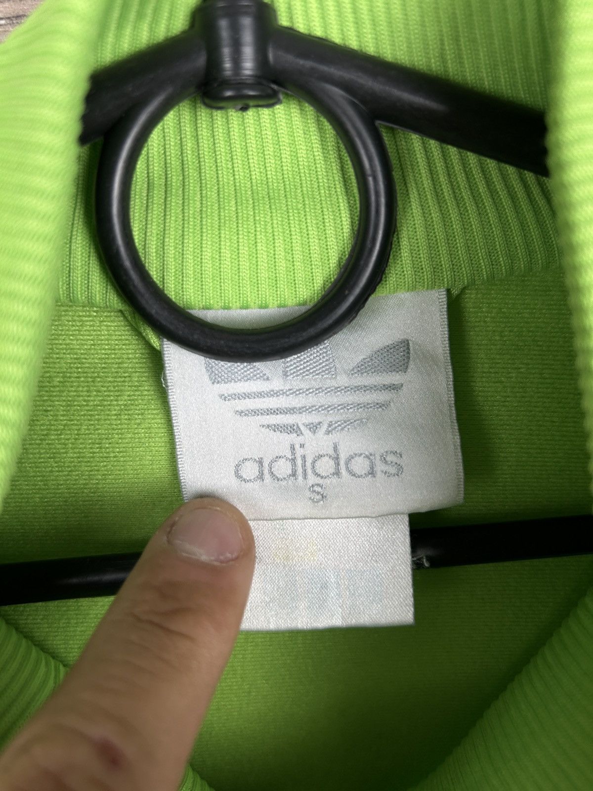 Adidas × Vintage Mens Vintage Adidas Olympic 90s track jacket stripes rare Size US S / EU 44-46 / 1 - 7 Thumbnail