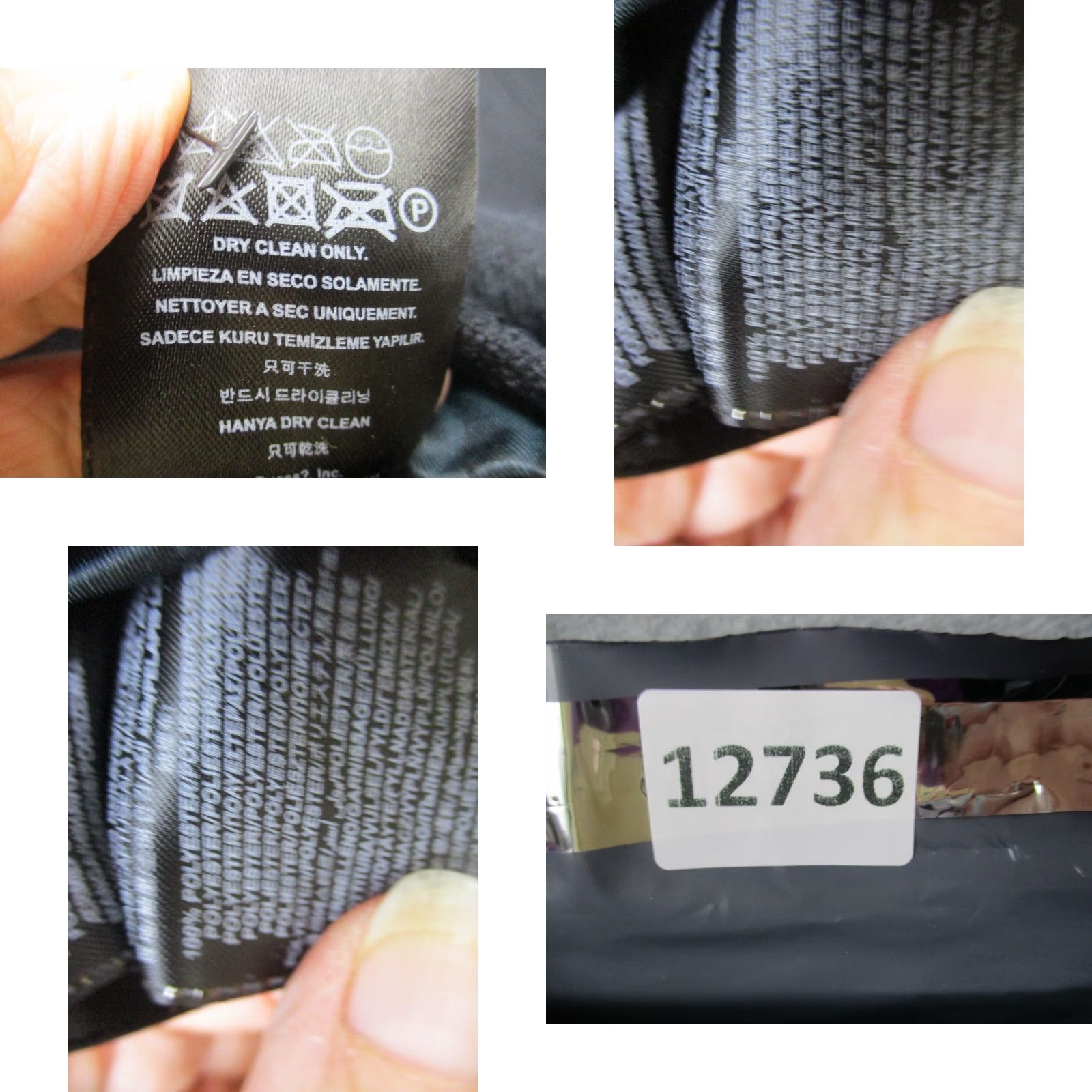 Guess Guess Military Jacket Small Adult Gray Black Coat Buttons Size US S / EU 44-46 / 1 - 9 Thumbnail