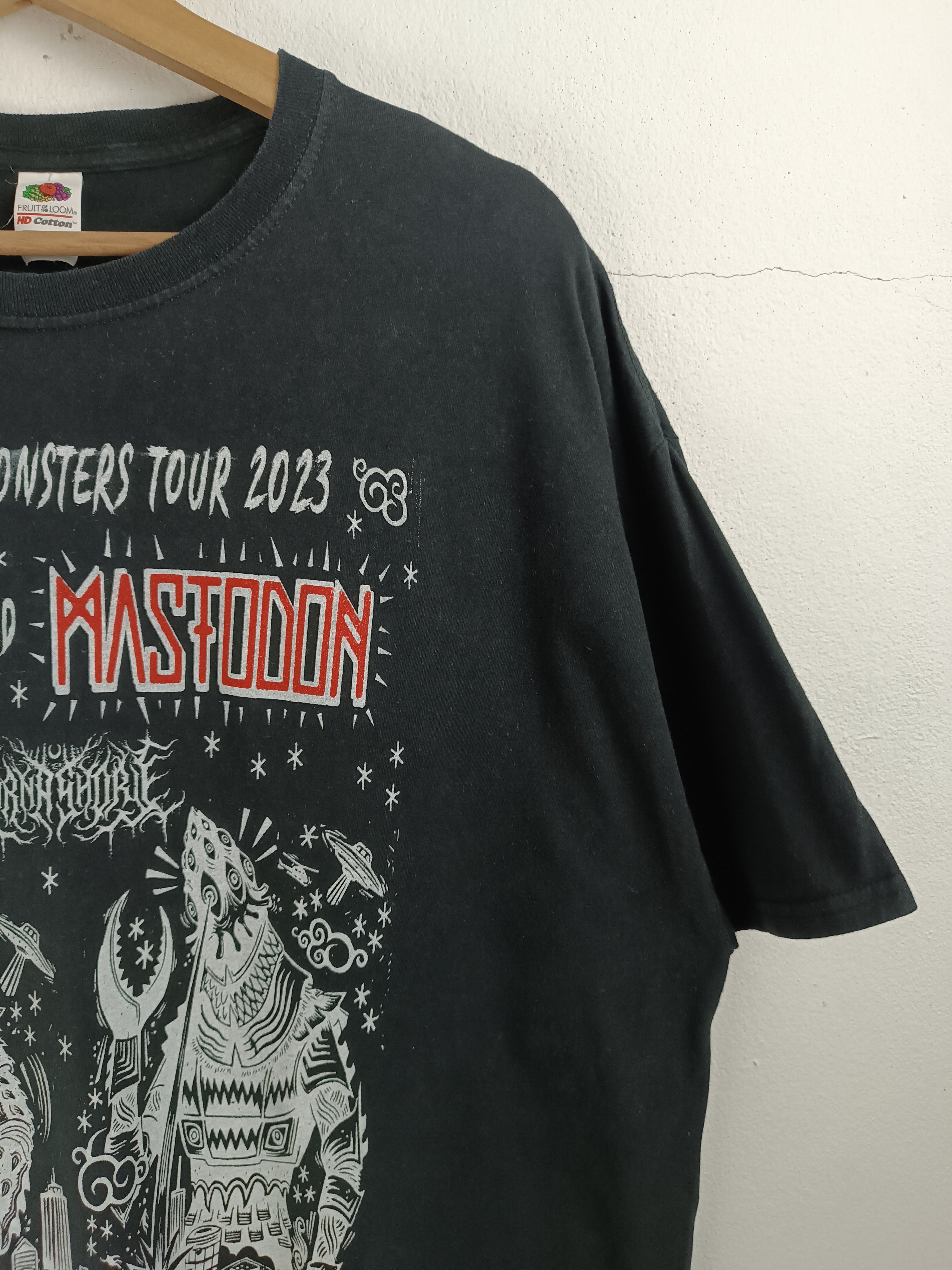 Band Tees VINTAGE GOJIRA & MASTODON MEGA MONSTER TOUR 2023 VERY RARE Size US XL / EU 56 / 4 - 6 Thumbnail