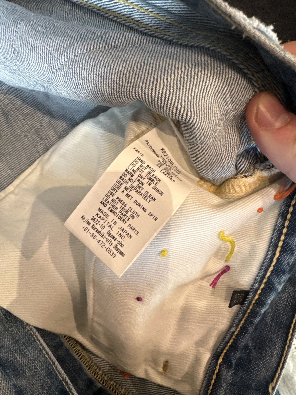 Kapital Kapital country crazy El Paso denim 36 Size US 36 / EU 52 - 3 Thumbnail