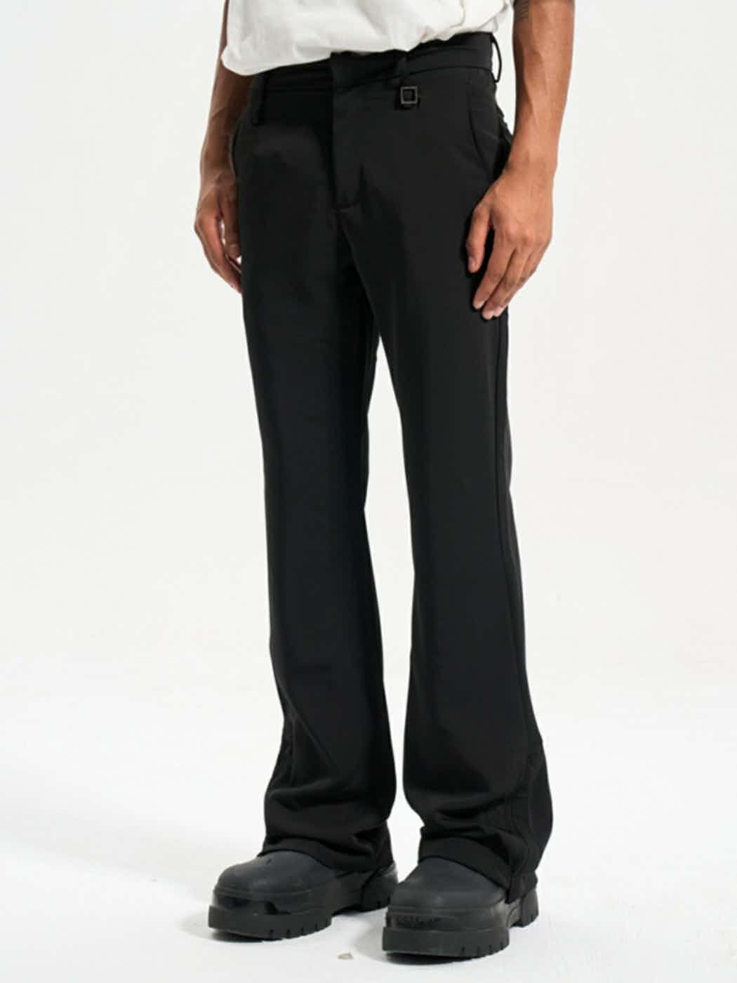 urban disco dance yuppie flared bootcut pants