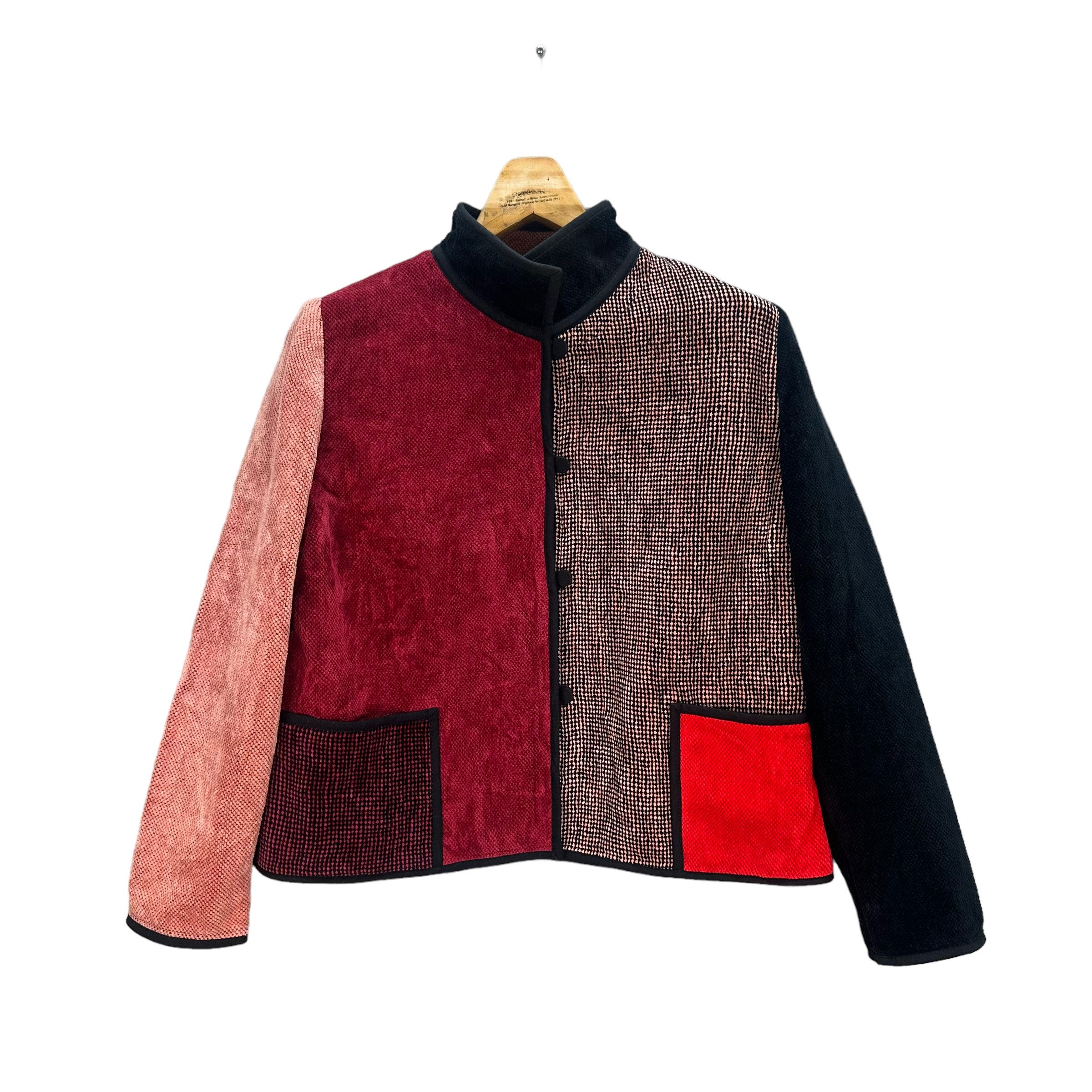ANNIKI KARVINEN MULITICOLOR HYBRID JACKET #7959-192