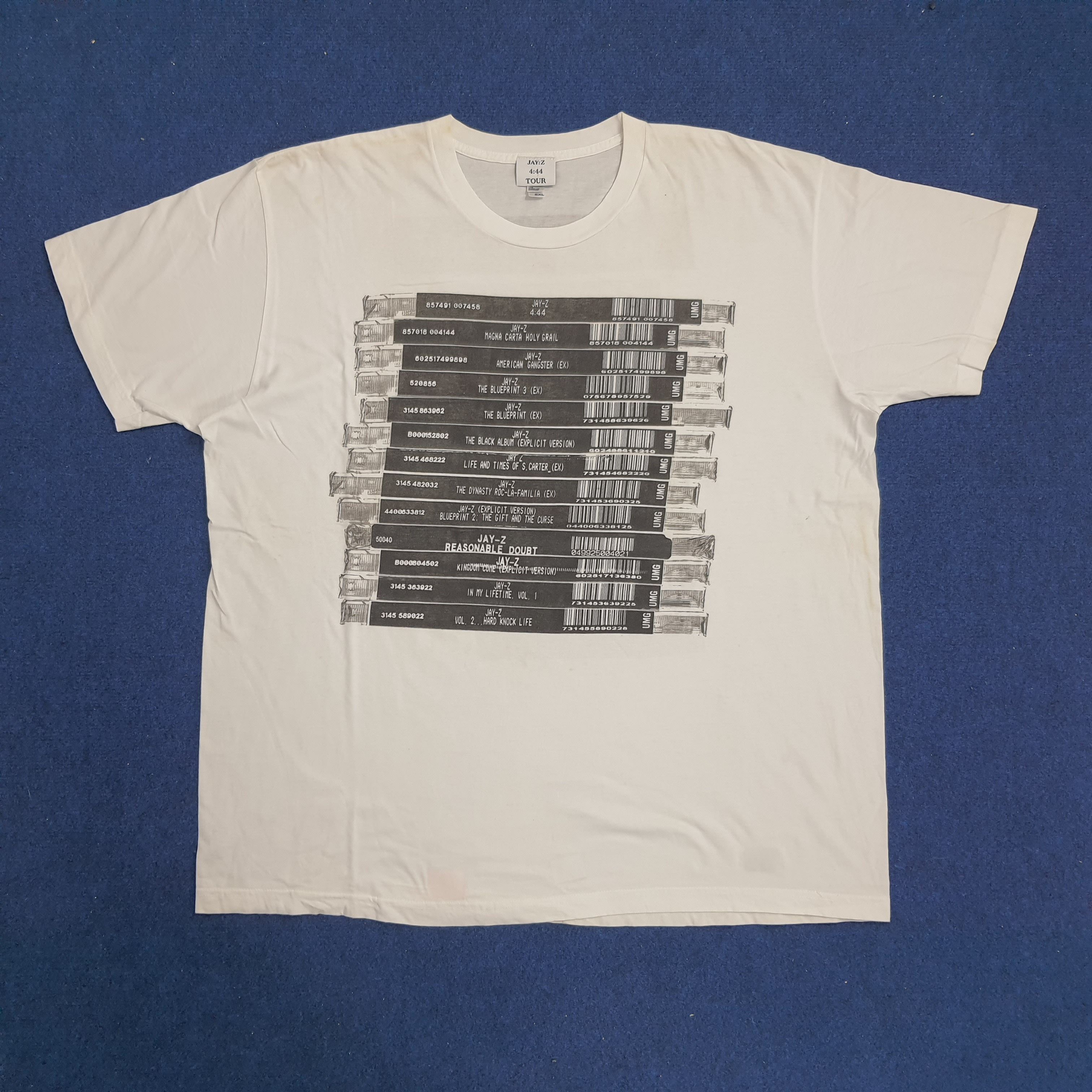 Band Tees JAYZ Rapper Tour Tshirt Size US XXL / EU 58 / 5 - 1 Thumbnail