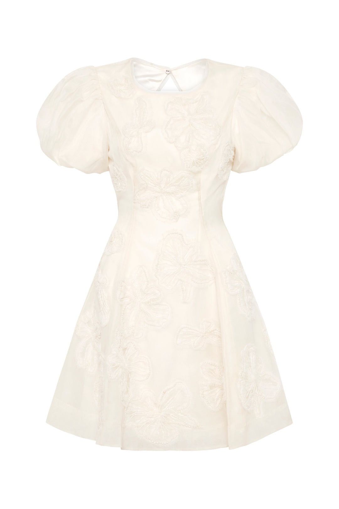 Aje AJE Vera Beaded Flower Mini Dress Size M / US 6-8 / IT 42-44 - 3 Thumbnail