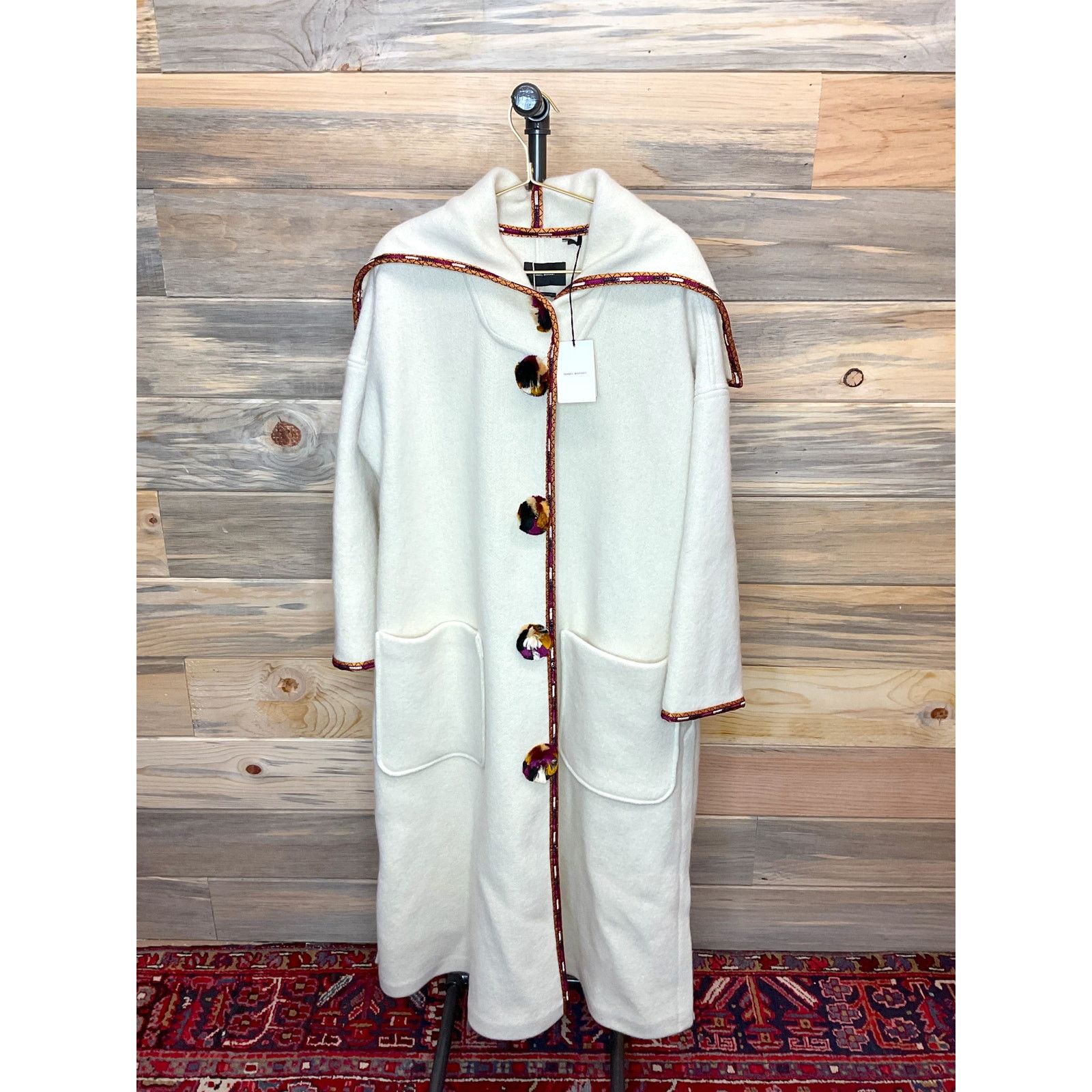 Isabel Marant Isabel Marant NWT Manteau Earley Wool Coat Womens FR 38 M Size L / US 10 / IT 46 - 3 Thumbnail