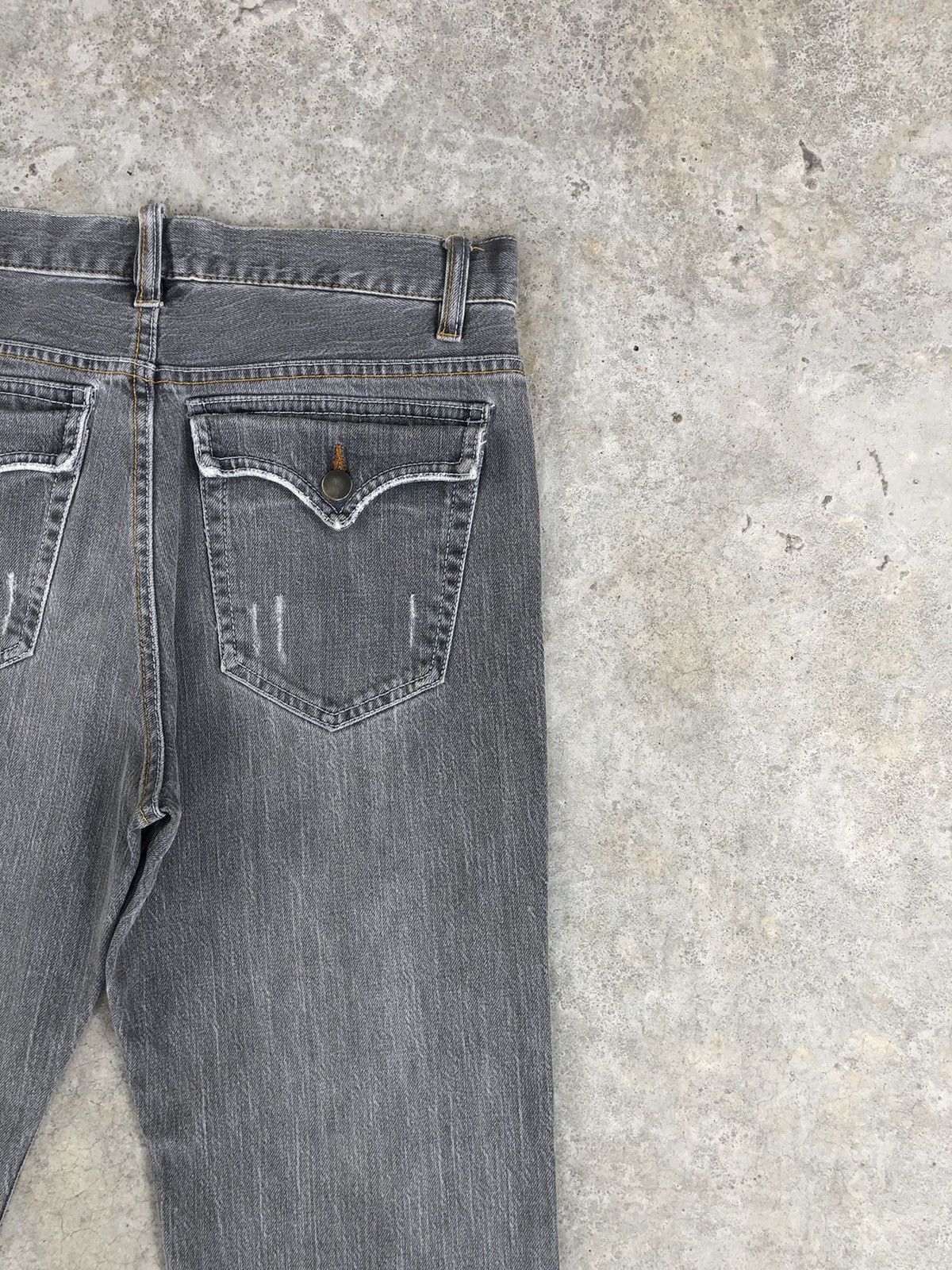 If Six Was Nine Freebeat Flared Jeans Distressed Jeans Size US 31 - 10 Thumbnail