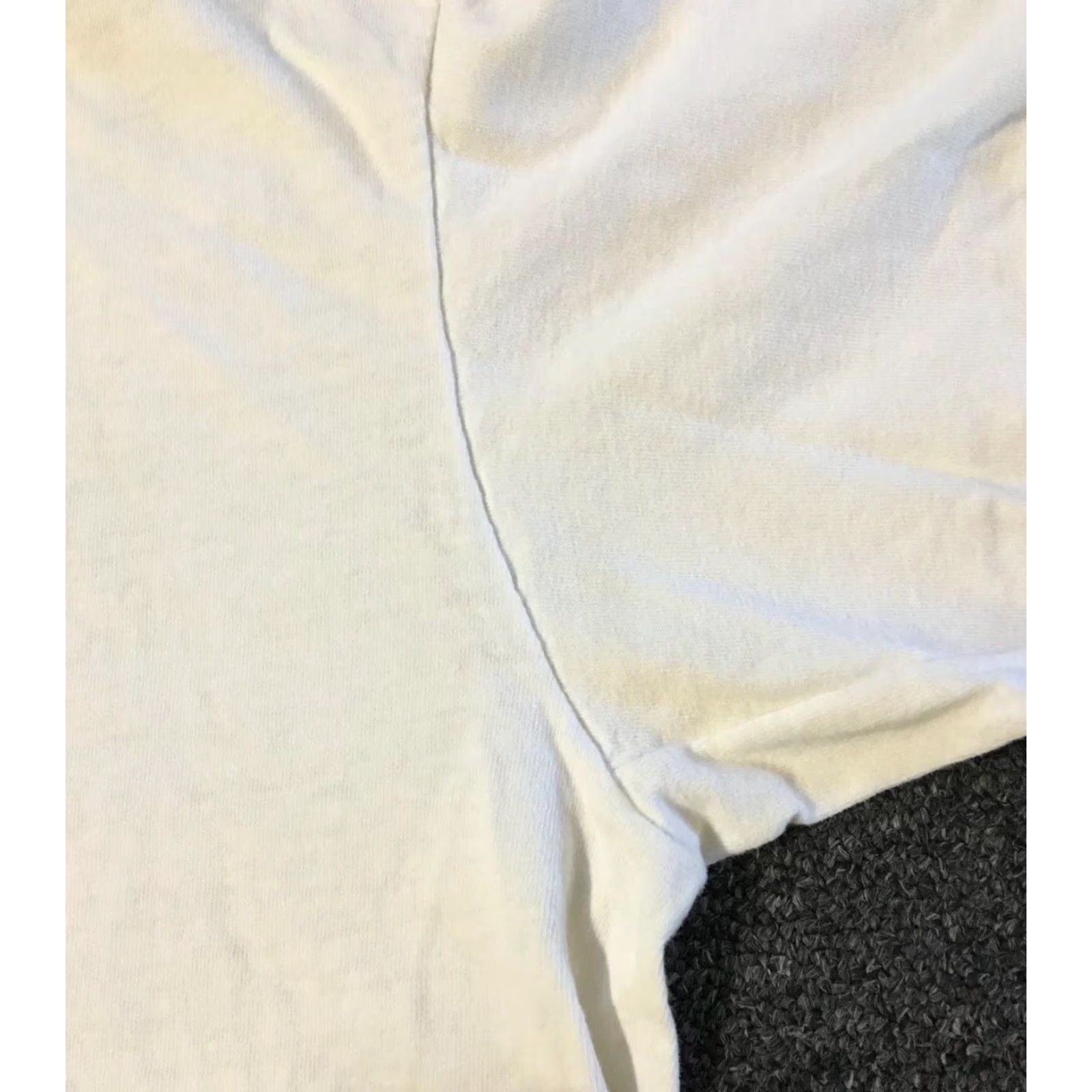 Vintage VINTAGE Club Sportswear T-Shirt Men L White 90s Surf Grunge Punk single stitch faded distressed Shirt USA Beach Ocean Tropical Sports Retro Rock Size US L / EU 52-54 / 3 - 7 Thumbnail