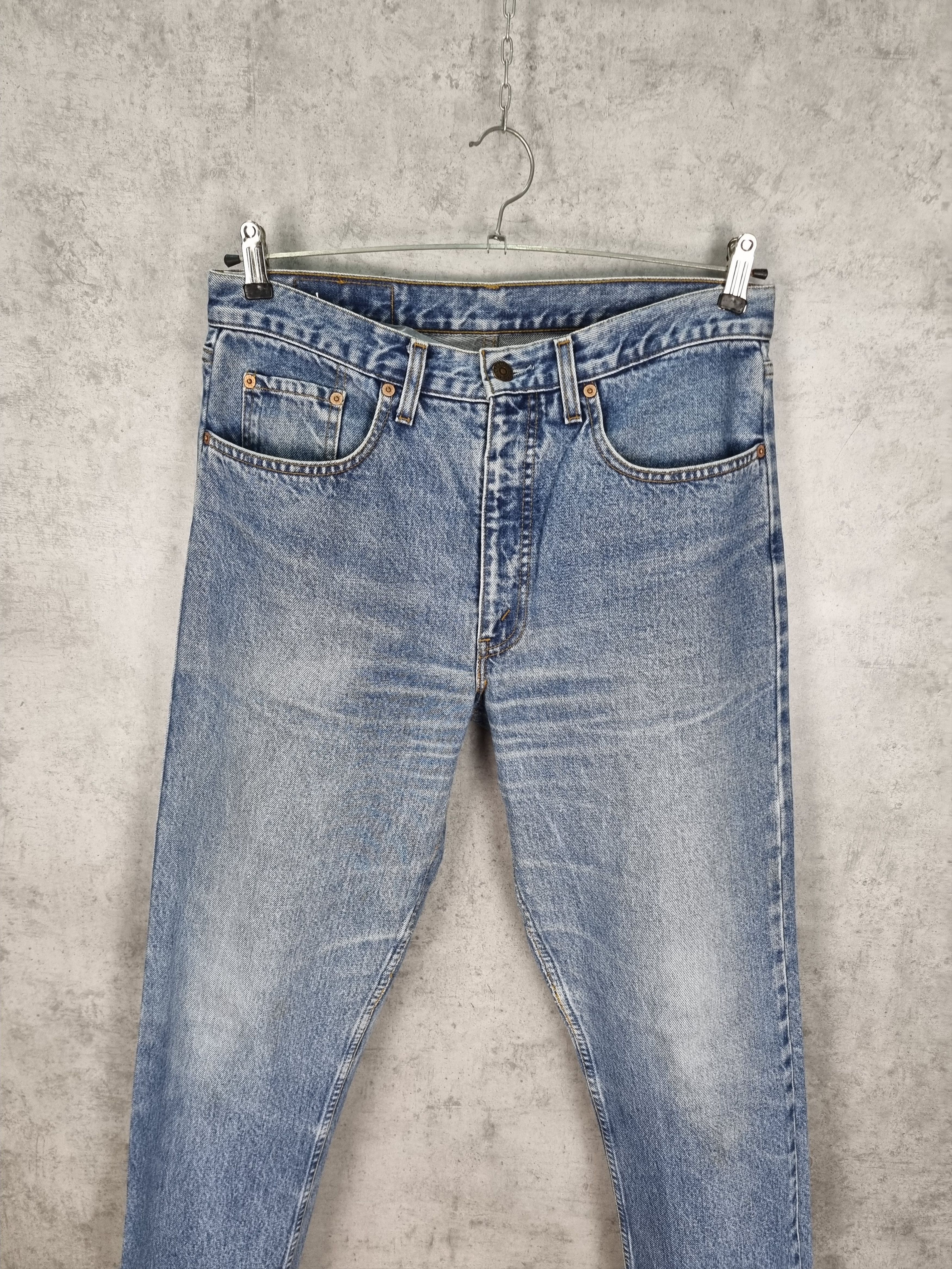 Levi's × Levi's Vintage Clothing 98' Levi's 615 Faded Dirty Vintage Denim Jeans Size US 34 / EU 50 - 2 Thumbnail