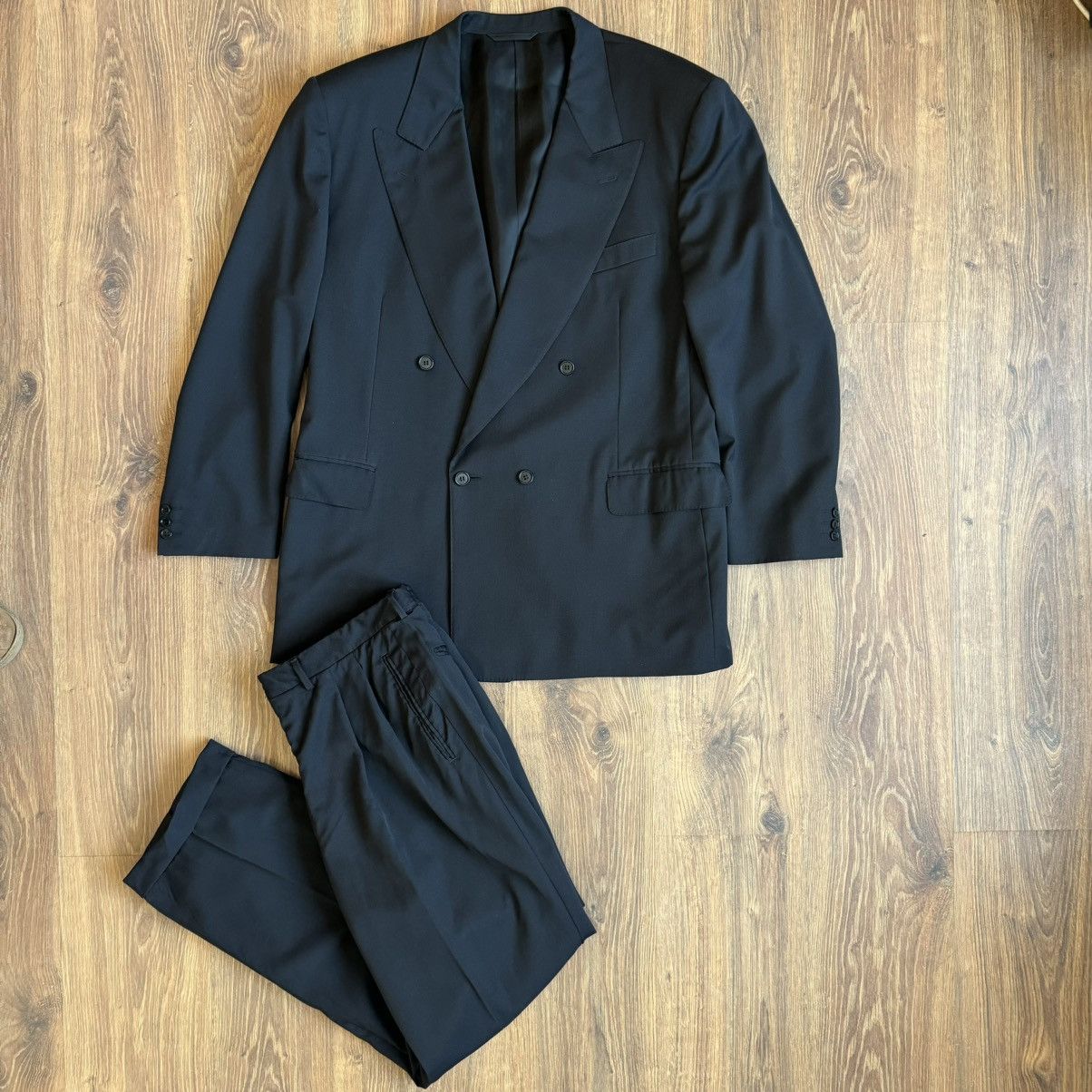 Canali Double Breasted Wool Suit Blazer Pants Men’s Size 52R