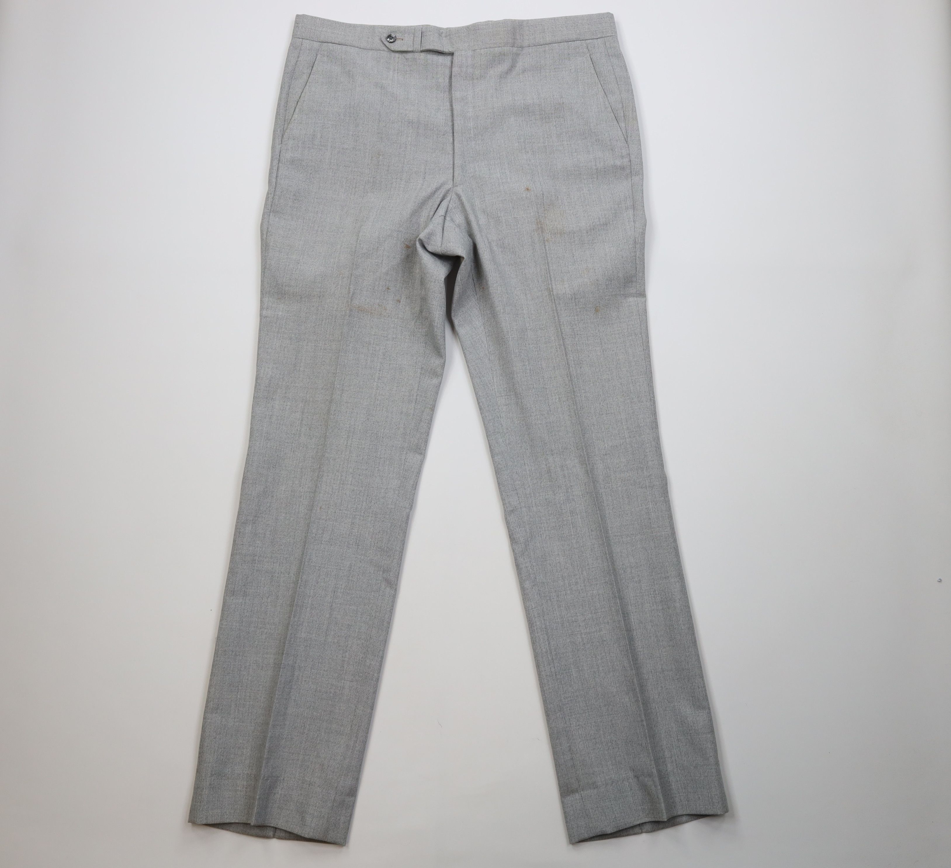 Christian Dior Monsieur Vintage 70s Christian Dior 2 Piece Wool Suit Size 44L - 15 Thumbnail