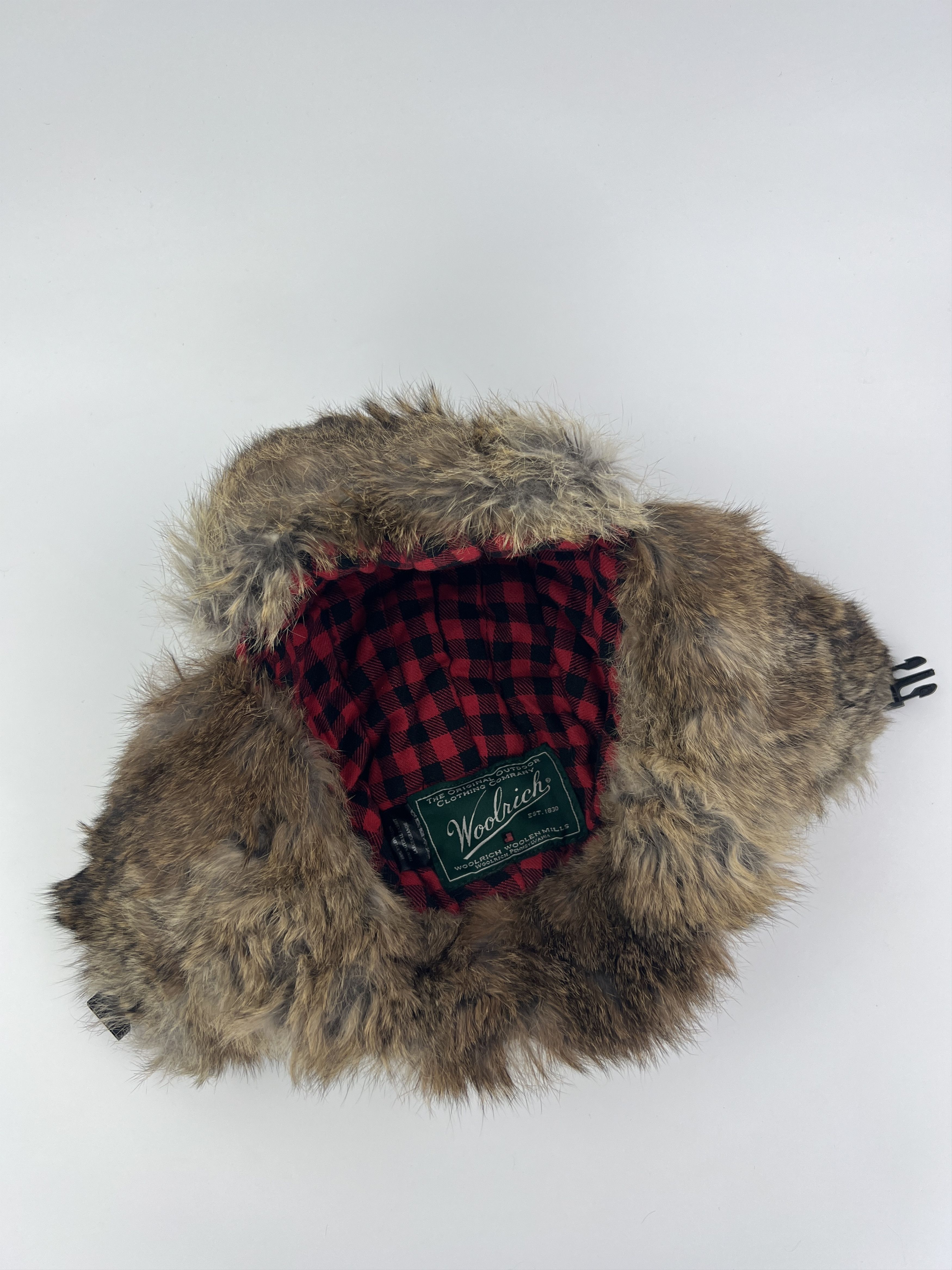 Woolrich Woolen Mills Vintage Woolrich Ushanka Floppy Ears Hat Real Rabbit Fur Size ONE SIZE - 9 Thumbnail