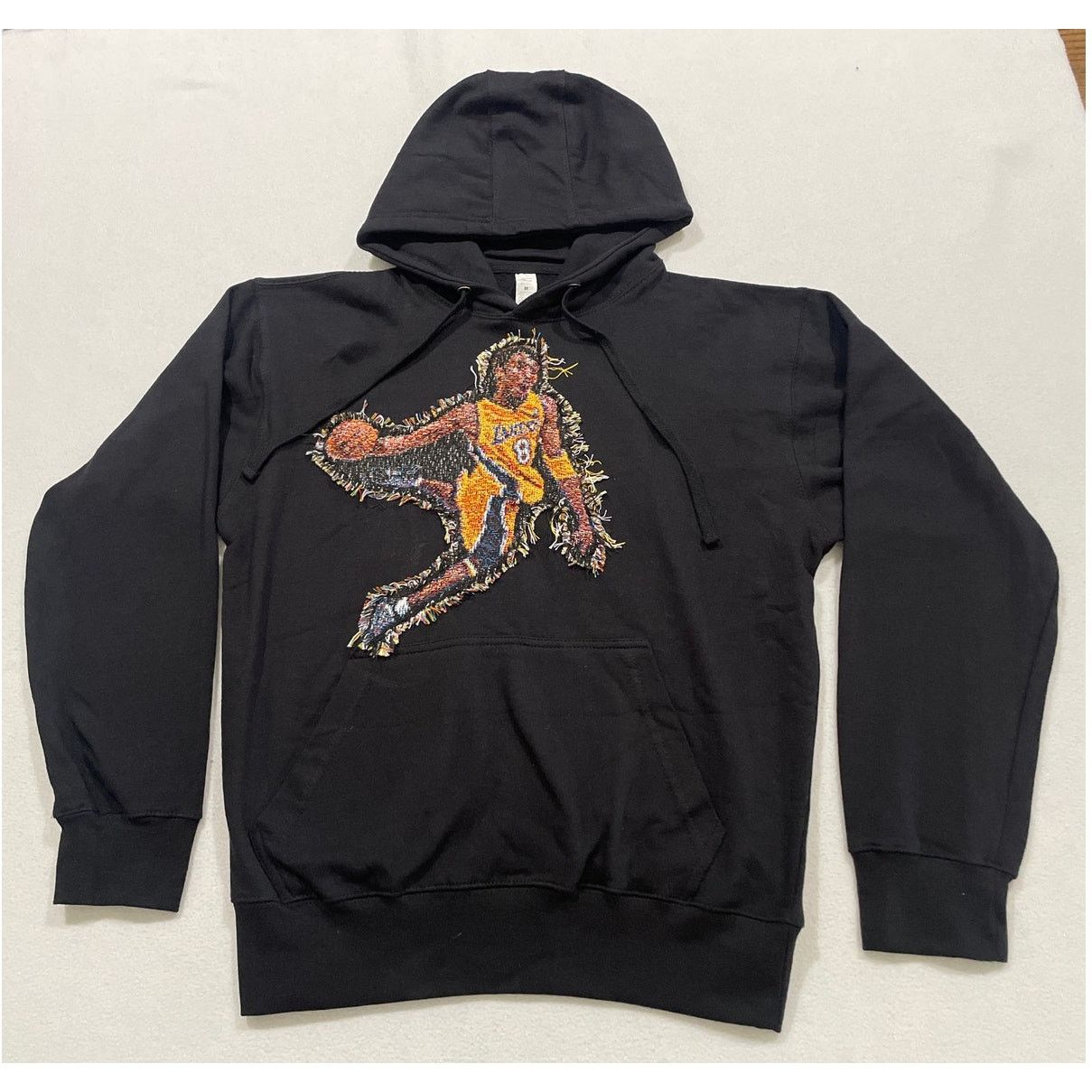 Other Kobe Bryant Lakers Hoodie Hand Stitching Medium Black NWOT Size US M / EU 48-50 / 2 - 2 Thumbnail