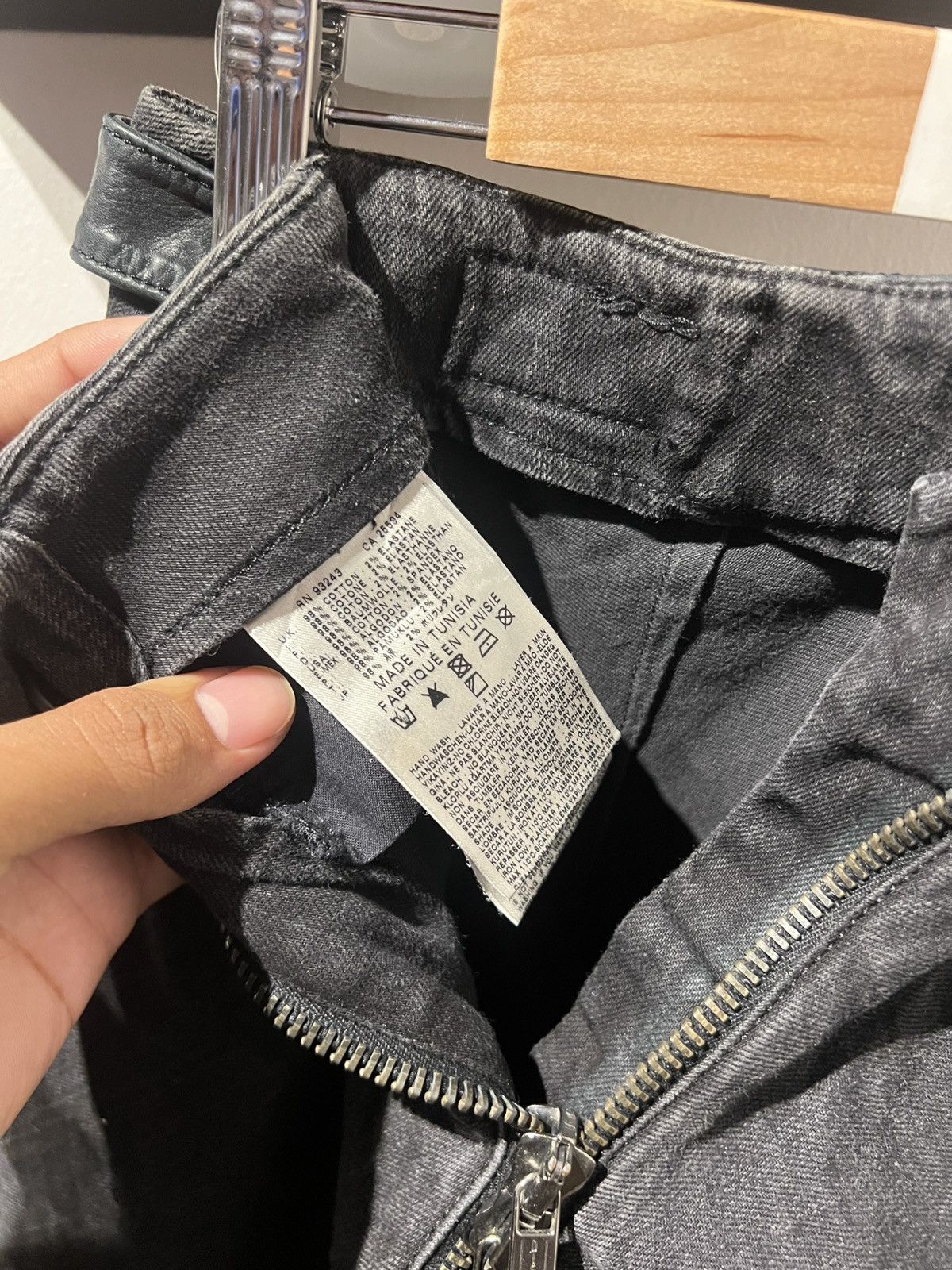 Diesel Diesel asymmetric skirt y2k leather lace double zip Size 25" / US 0 / IT 36 - 7 Thumbnail