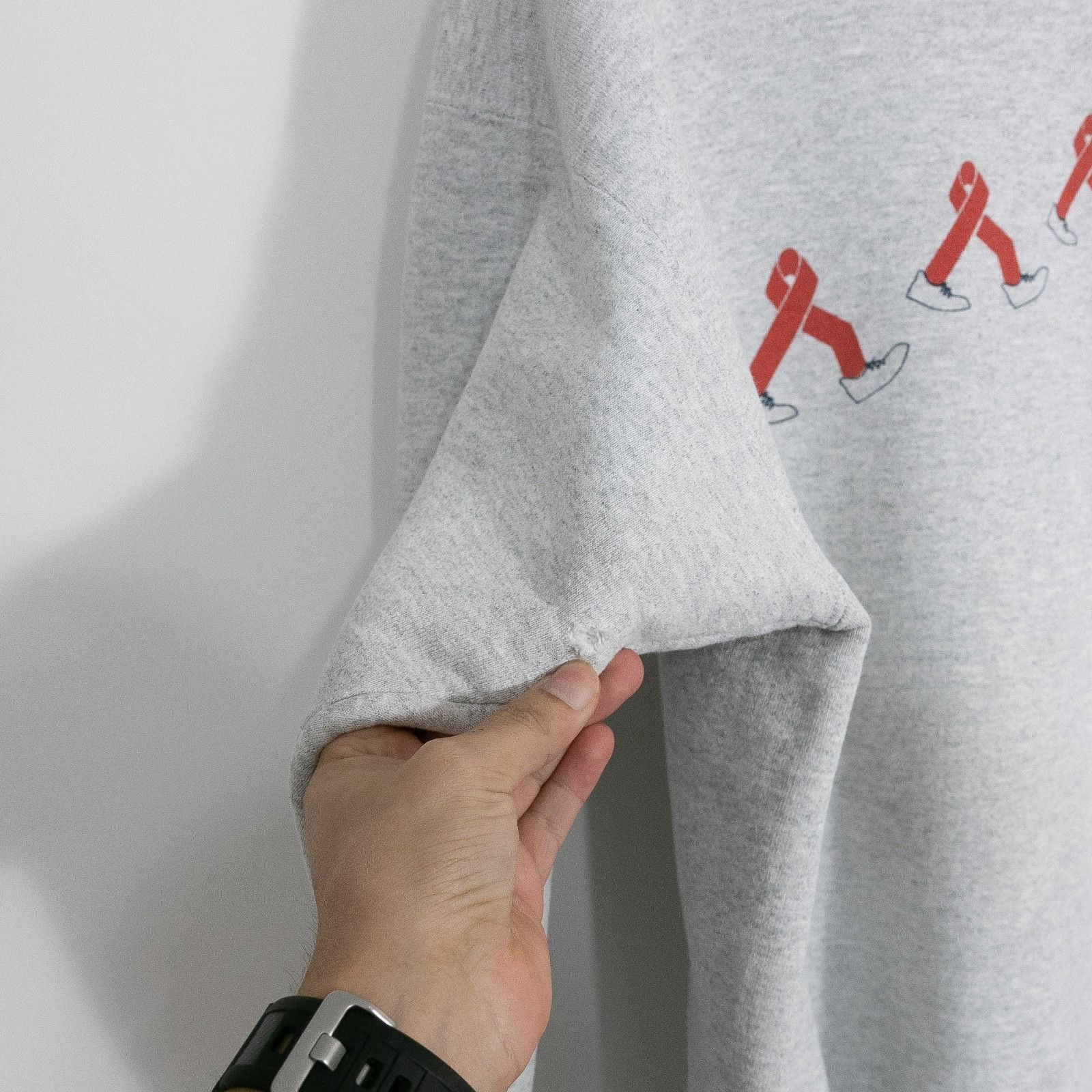Vintage Vintage 90s San Francisco Aids Walk Sweatshirt Mens XL Size US XL / EU 56 / 4 - 4 Thumbnail