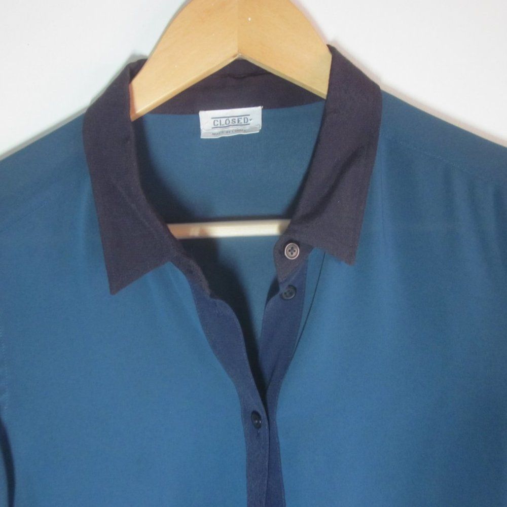 CLOSED Closed Womens Blouse Size S Size S / US 4 / IT 40 - 2 Thumbnail