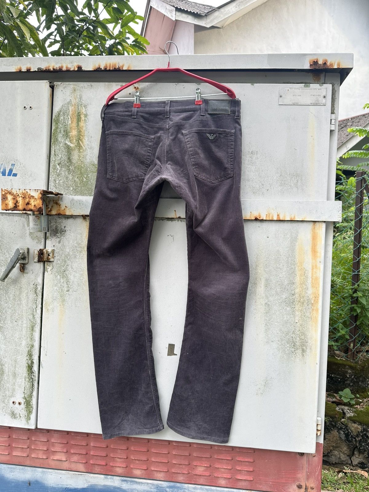 Armani 👹Armani Jeans Straight Cut Corduroy Jeans Size US 32 / EU 48 - 3 Thumbnail