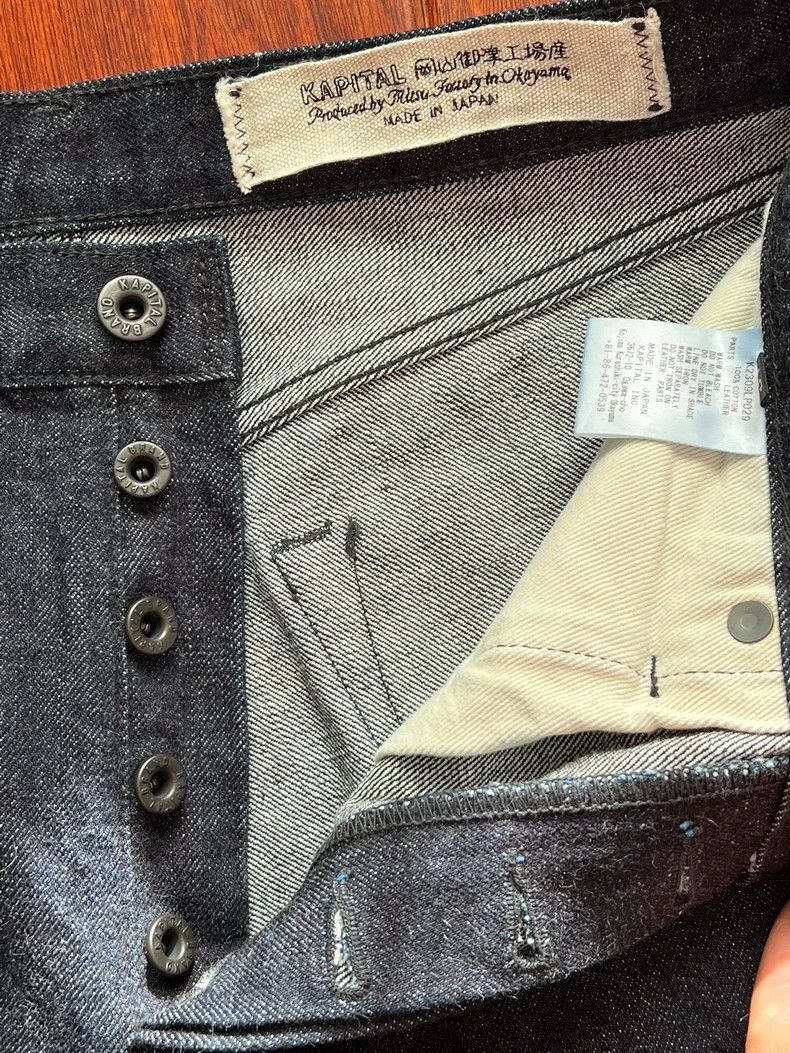 Kapital Kapital Tapered button jeans-2507 Size US 34 / EU 50 - 2 Thumbnail