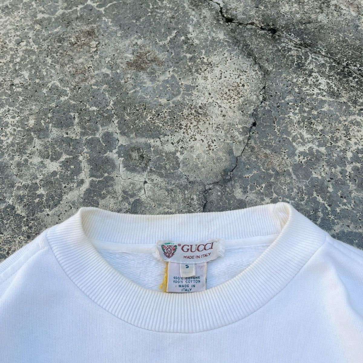 Gucci Vintage 90s Gucci Embroidy Sailor Design Old Money Size US S / EU 44-46 / 1 - 4 Thumbnail