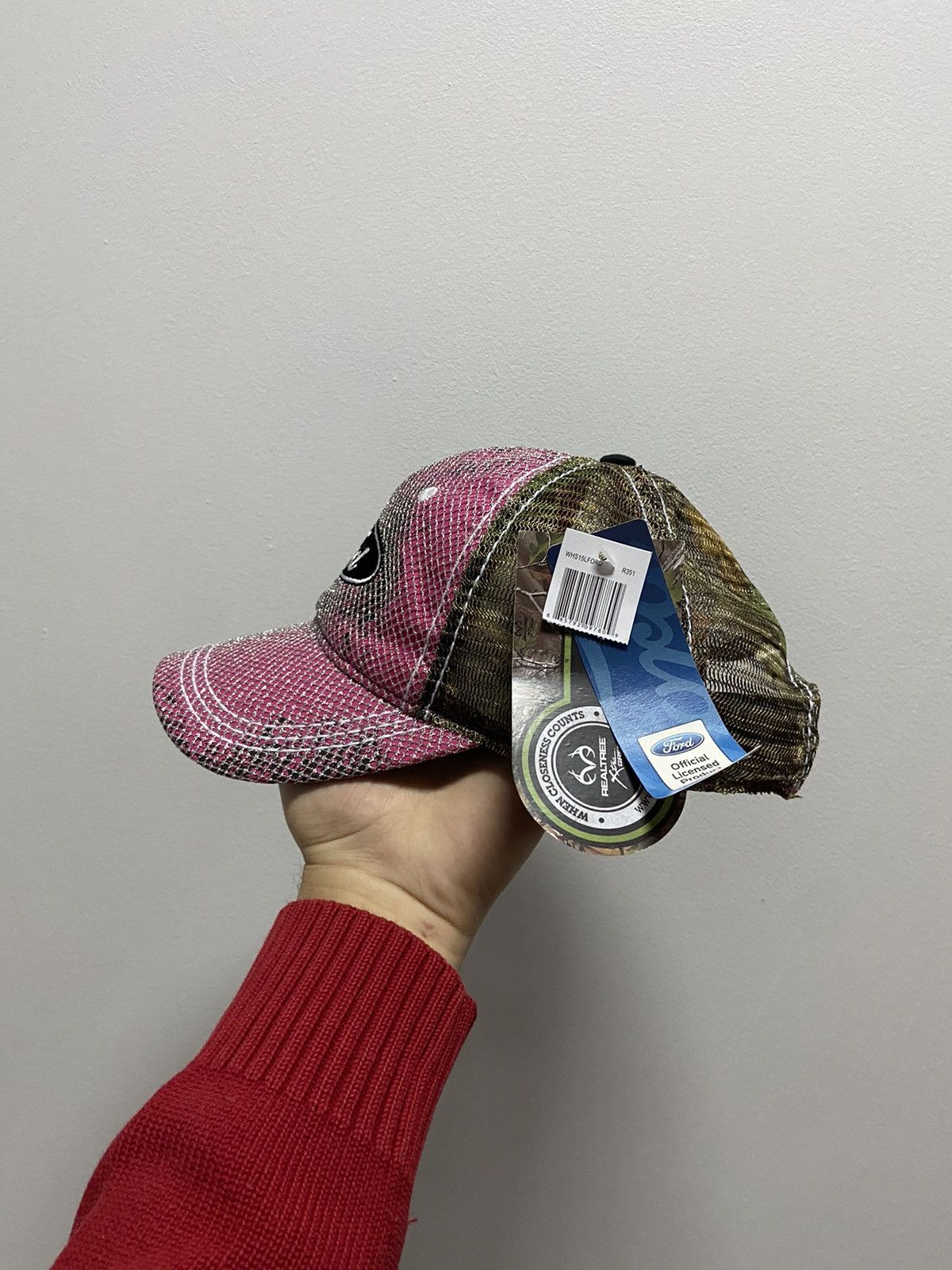 Realtree × Vintage Ford Cap Vintage Logo Skate mesh Size ONE SIZE - 2 Thumbnail