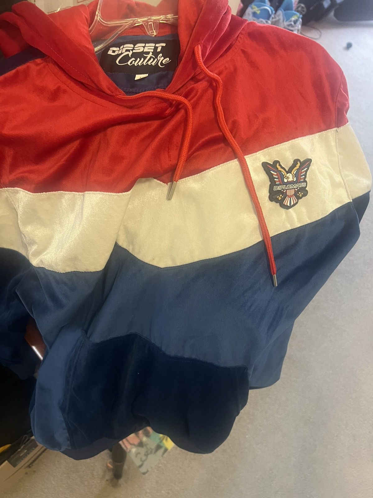 Dipset Dipset Couture Diplomats velour hoodie large Size US L / EU 52-54 / 3 - 3 Thumbnail