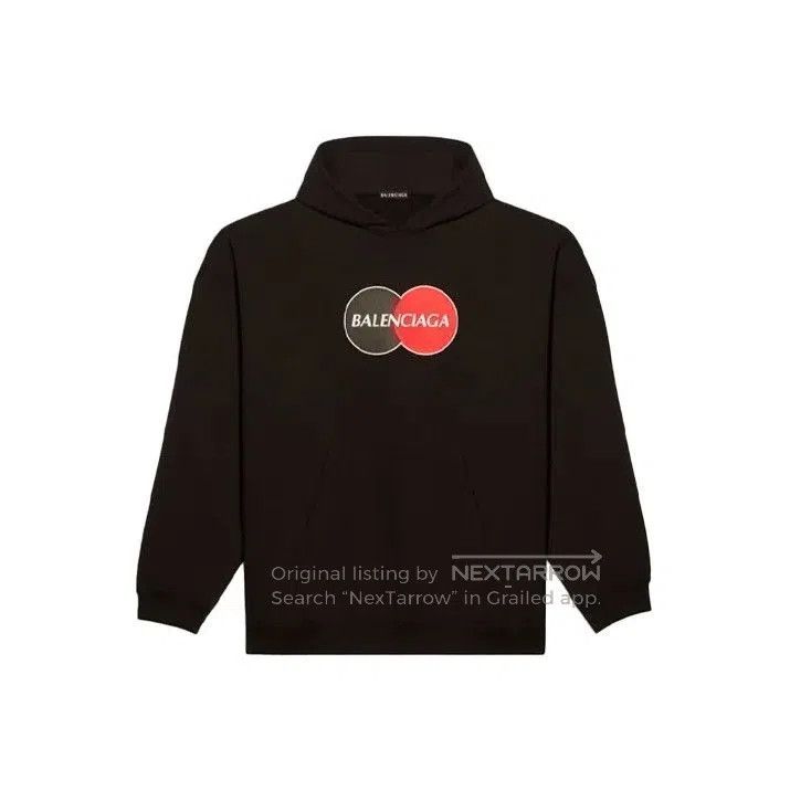 Balenciaga Balenciaga Black Oversized Hoodie for Men. Size US XXS / EU 40 - 1 Thumbnail