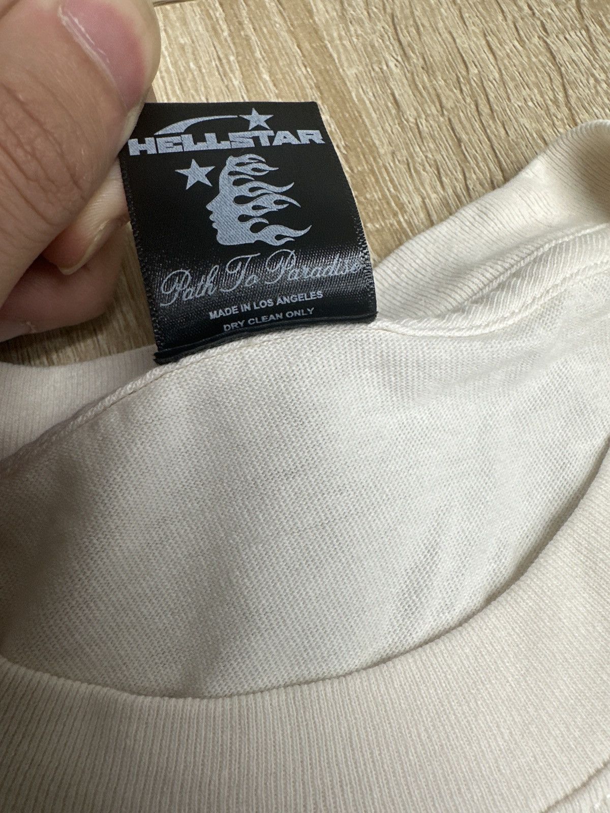 HELLSTAR brand new hellstar Heaven sounds like tee size Large Size US L / EU 52-54 / 3 - 5 Thumbnail