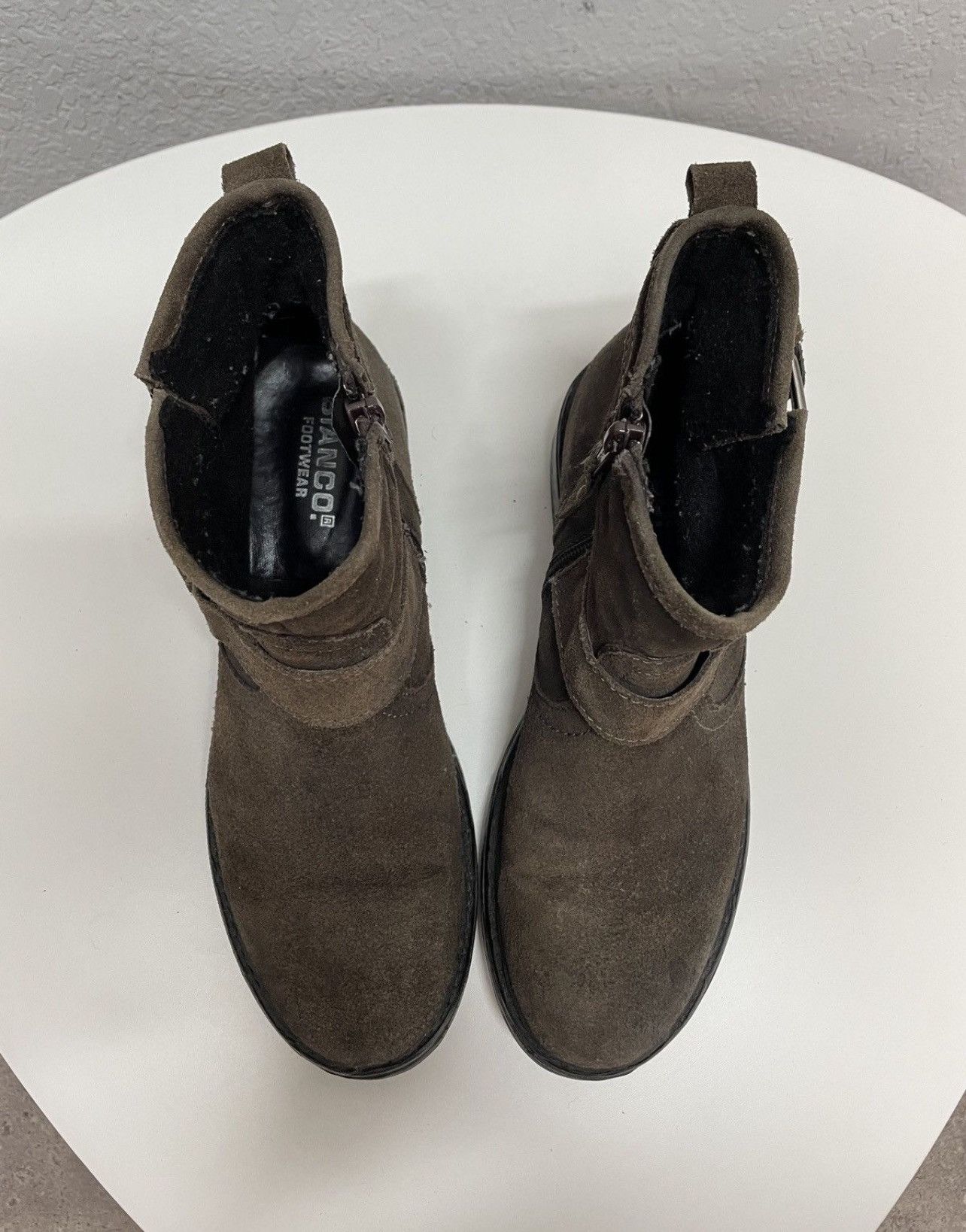 If Six Was Nine Vintage Italian AS 98 Vibe Guidi Style Leather Biker Boots Size US 7 / EU 40 - 7 Thumbnail