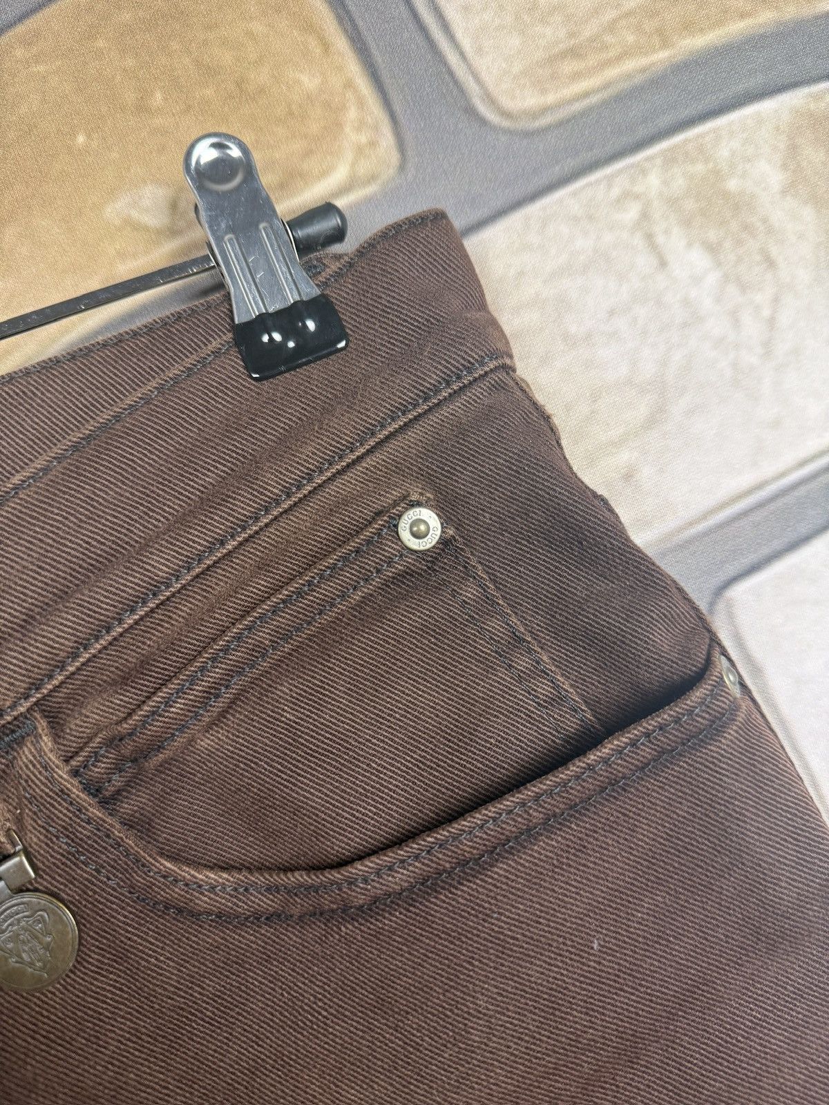 Gucci Very rare gucci chino denim pants Size US 32 / EU 48 - 6 Thumbnail