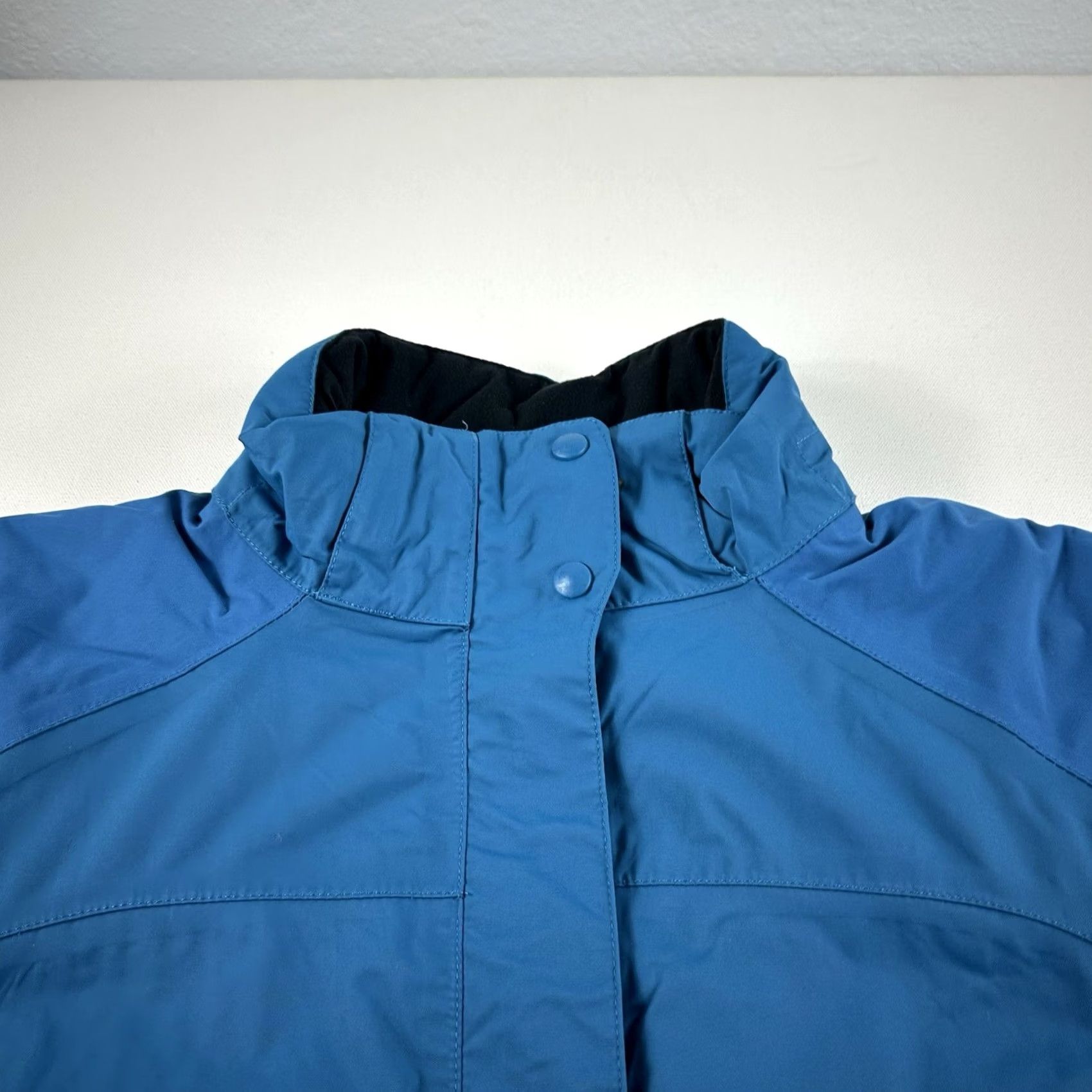 Vintage LL Bean Parka Ski Jacket Women Winter Warm Size XL Reg Blue Full Zip Hooded Long Sleeve Solid Nylon Lining Polyester Insulation Regular Coat/Jacket Size XL / US 12-14 / IT 48-50 - 5 Thumbnail
