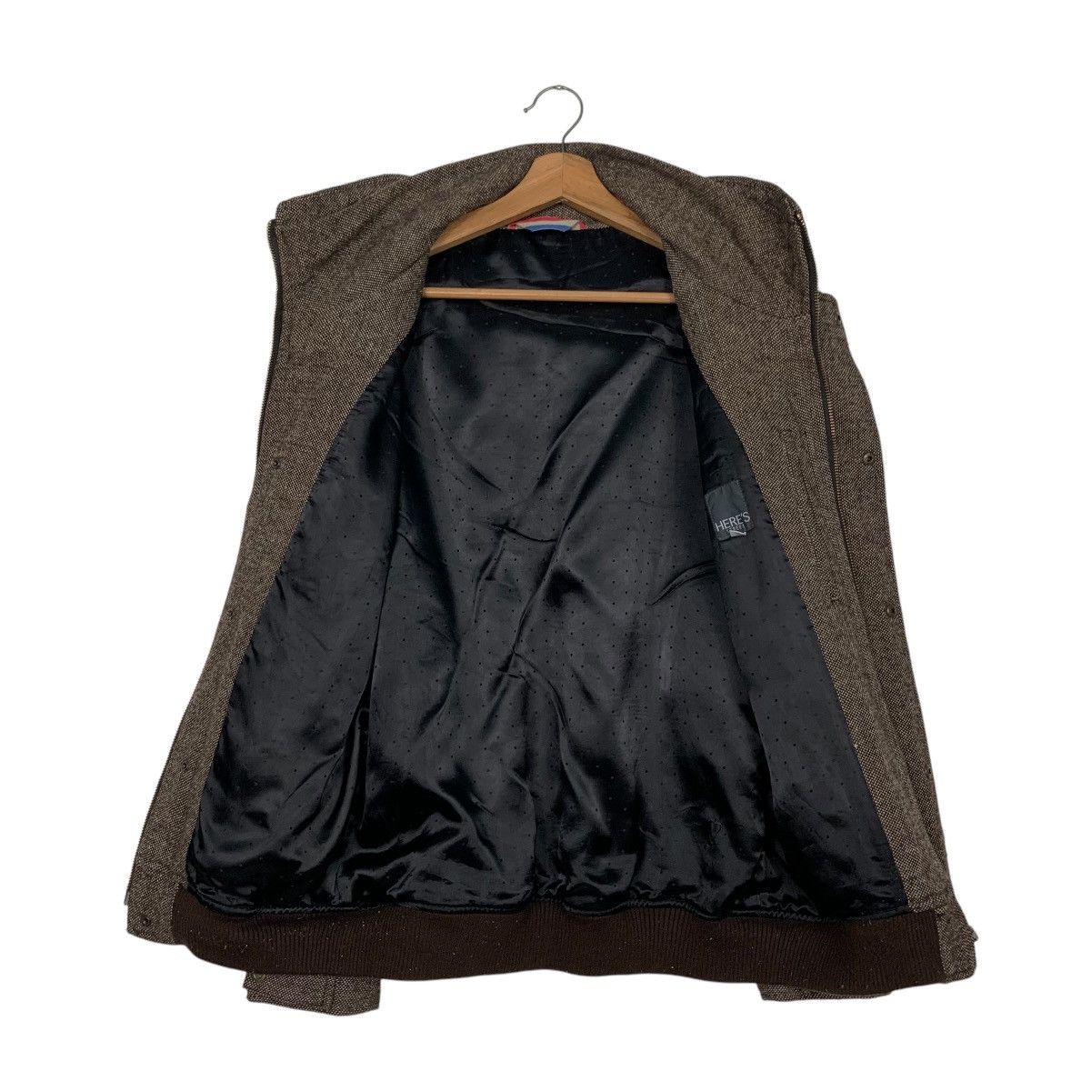 Japanese Brand HERE'S STREET Long Sleeve Brown Blouson Jacket #2702-C121 Size US M / EU 48-50 / 2 - 11 Thumbnail