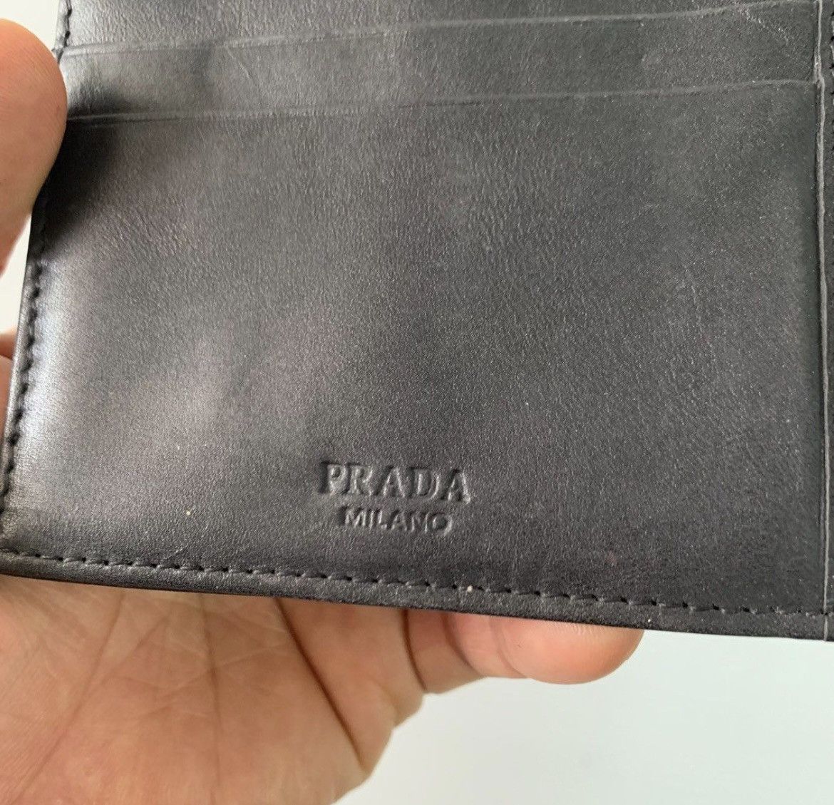 Prada Authentic Prada Black Nylon Wallet Size ONE SIZE - 9 Thumbnail