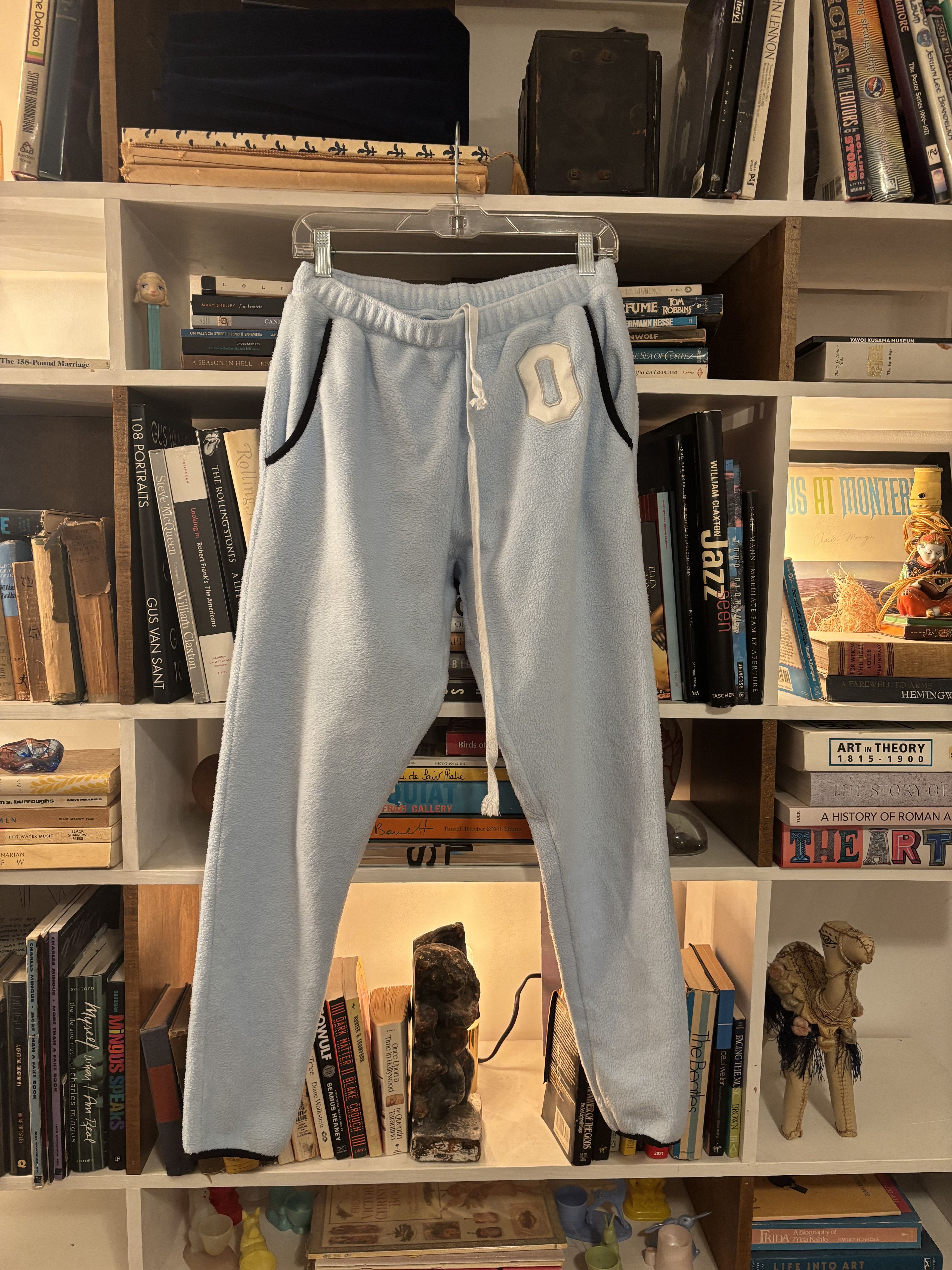 October's Very Own OVO blue fleece joggers Size US 27 - 1 Thumbnail