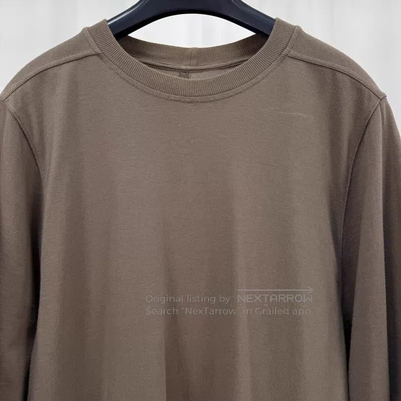 Rick Owens Rick Owens Brown main line short sleeve Size US S / EU 44-46 / 1 - 3 Thumbnail