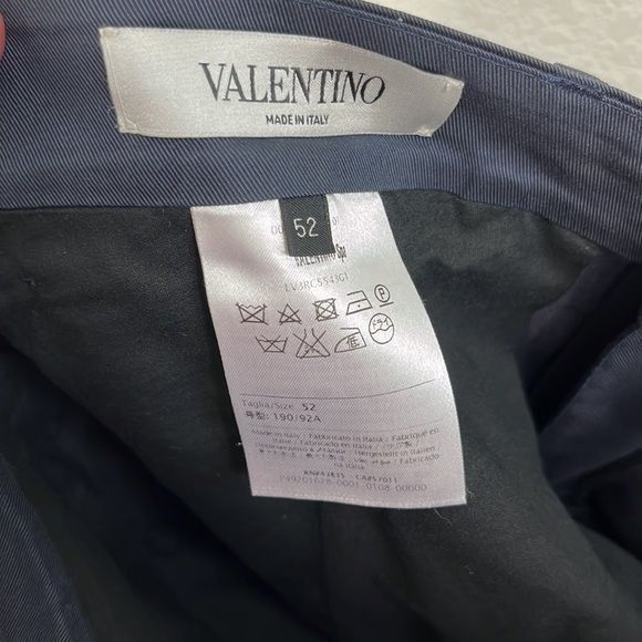 Valentino VALENTINO Side Stripe Slim Fit Trousers Size US 42 / EU 58 - 10 Thumbnail