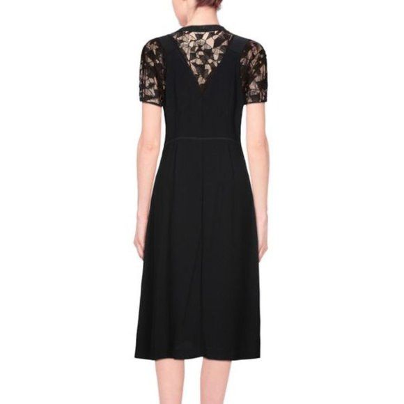 Maison Margiela o1y0625 Midi Dress in Black Size M / US 6-8 / IT 42-44 - 3 Thumbnail